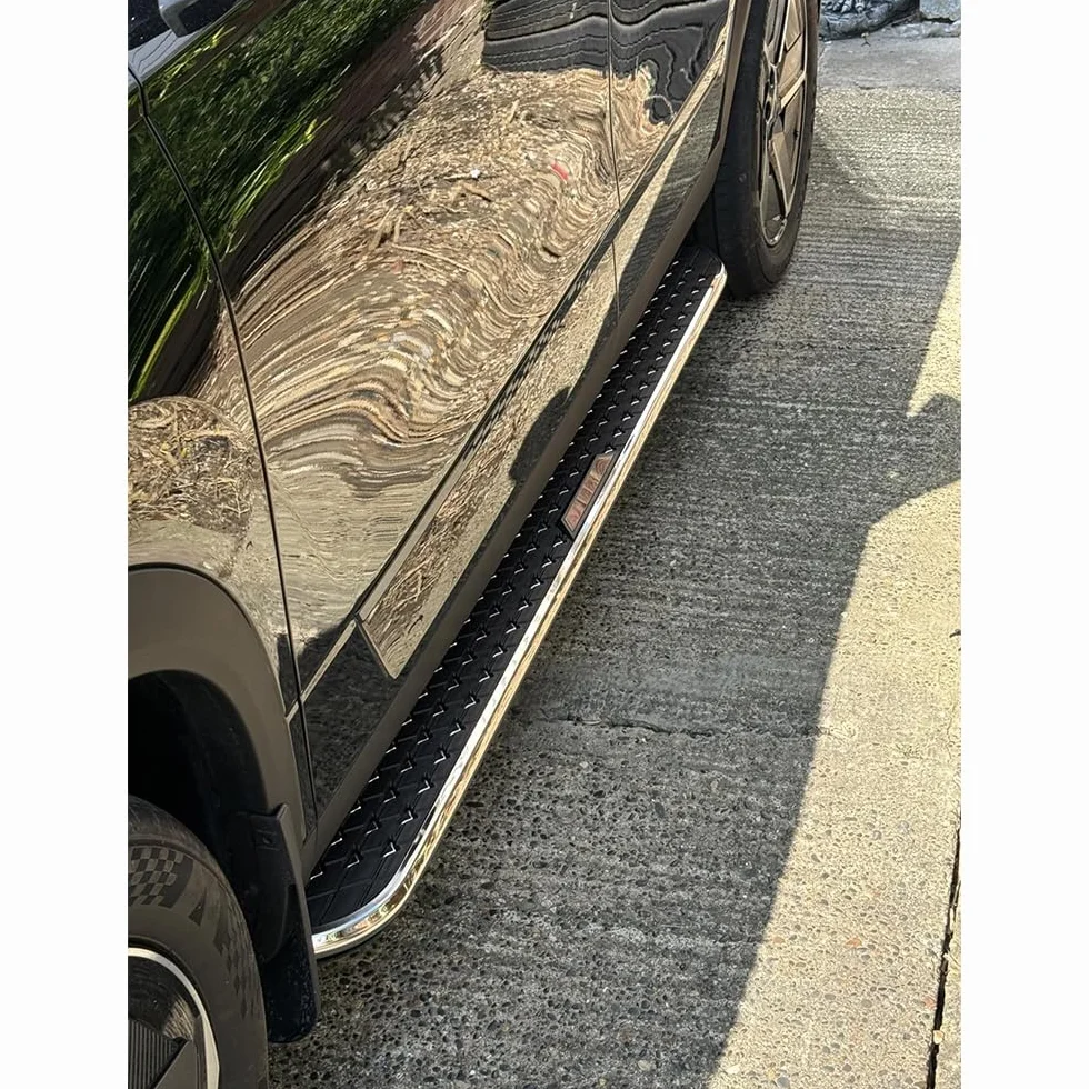 2 szt. pasuje do Chery JAECOO 7 J7 2024 2025 deska do biegania krok boczny Nerf Bar deska do biegania aluminium gwiaździste niebo styl (z wspornikami)