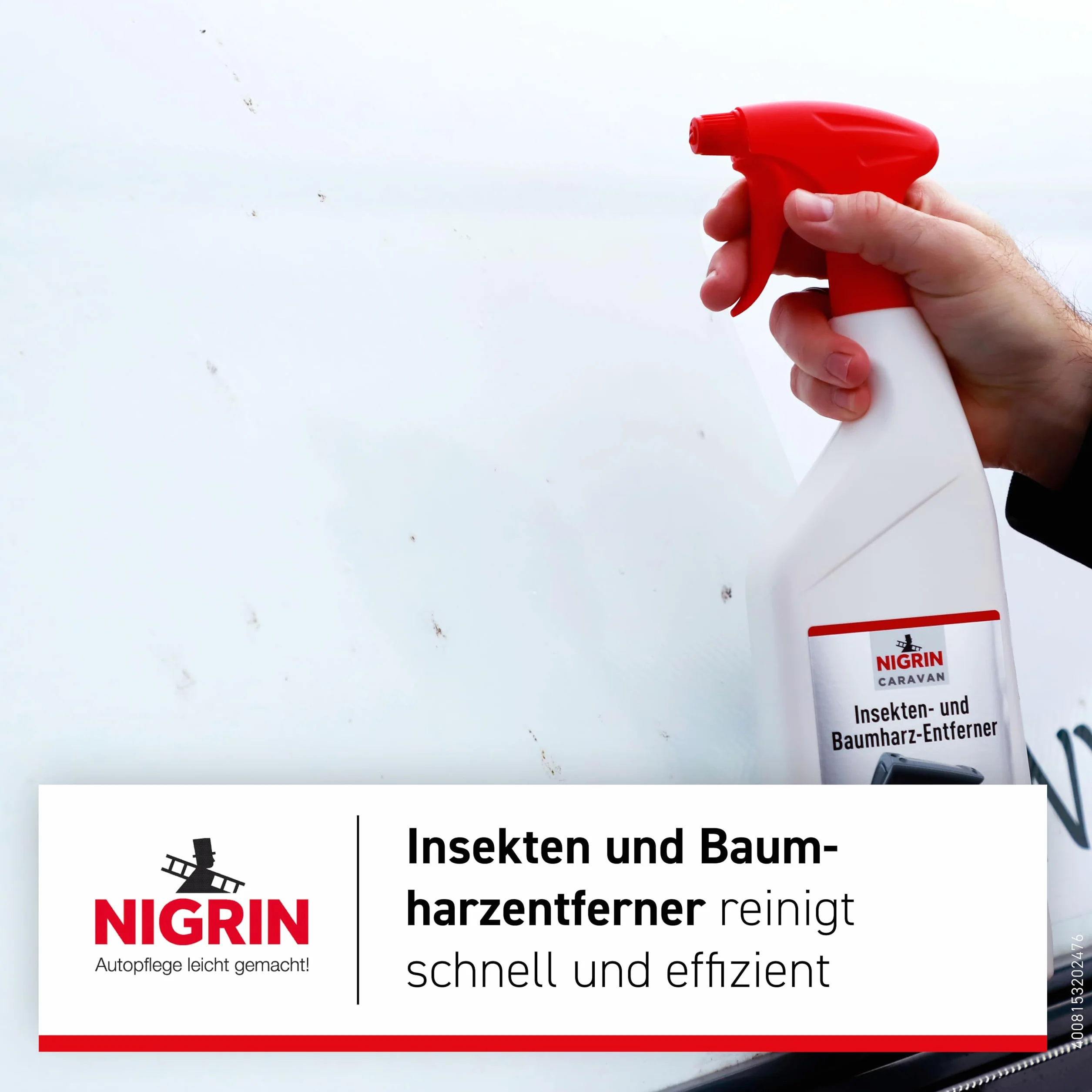 NIGRIN Caravan środek do usuwania owadów i żywic drzewnych 500 ml