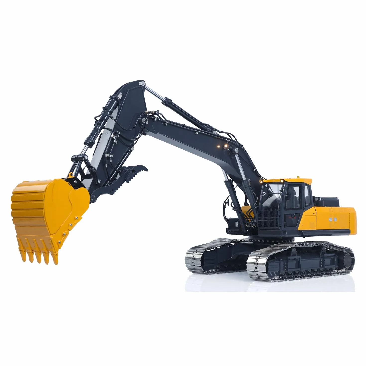 TOUCAN RC HOBBY Super Frog 3 pompy E400 Pro 6-kanałowy zawór typu kciukowego 1/14 RC koparka hydrauliczna metalowa koparka zdalnie sterowana Frsky X14 radio dźwięk