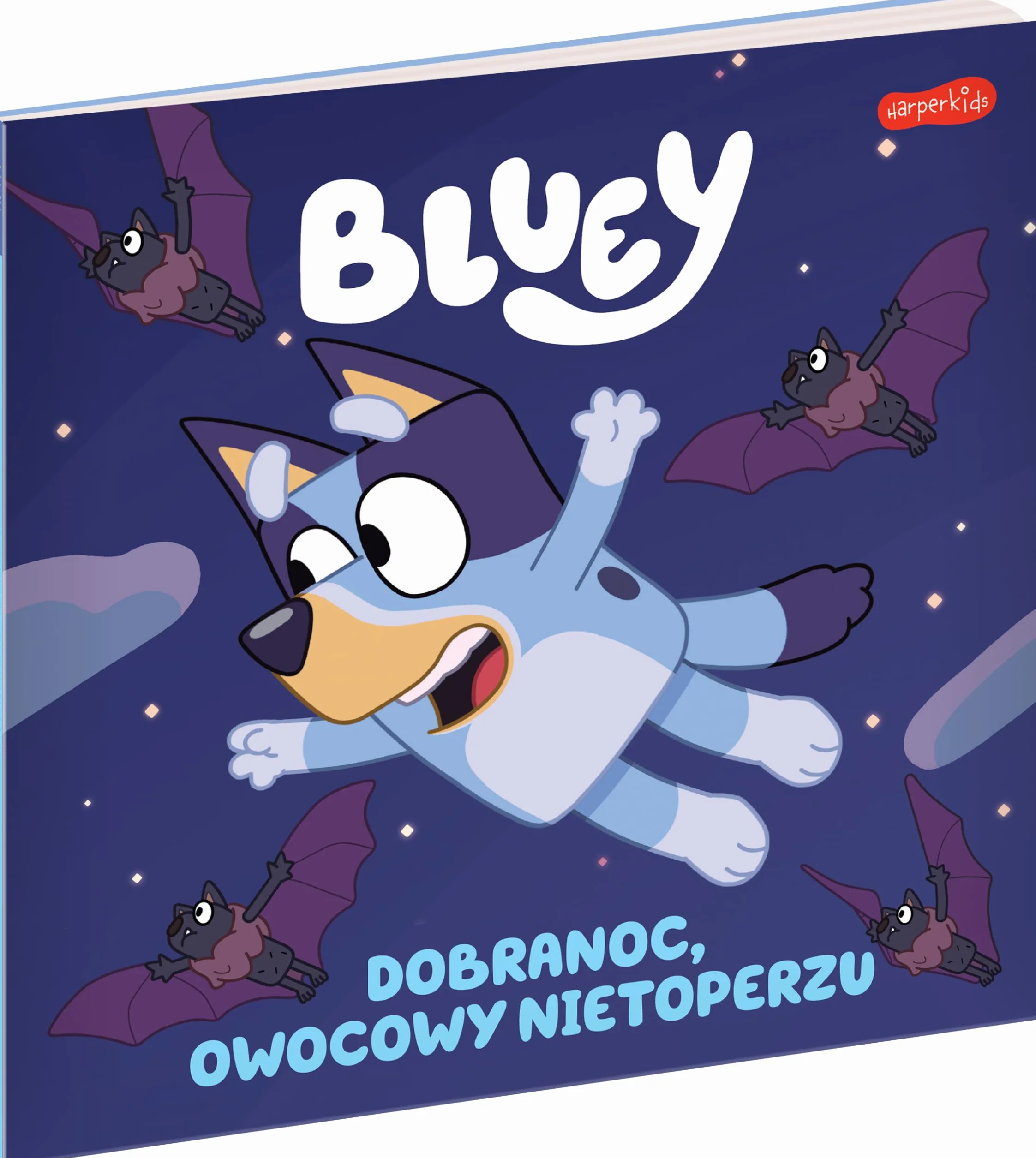 Bluey. Dobranoc, owocowy nietoperzu. Moja czytanka