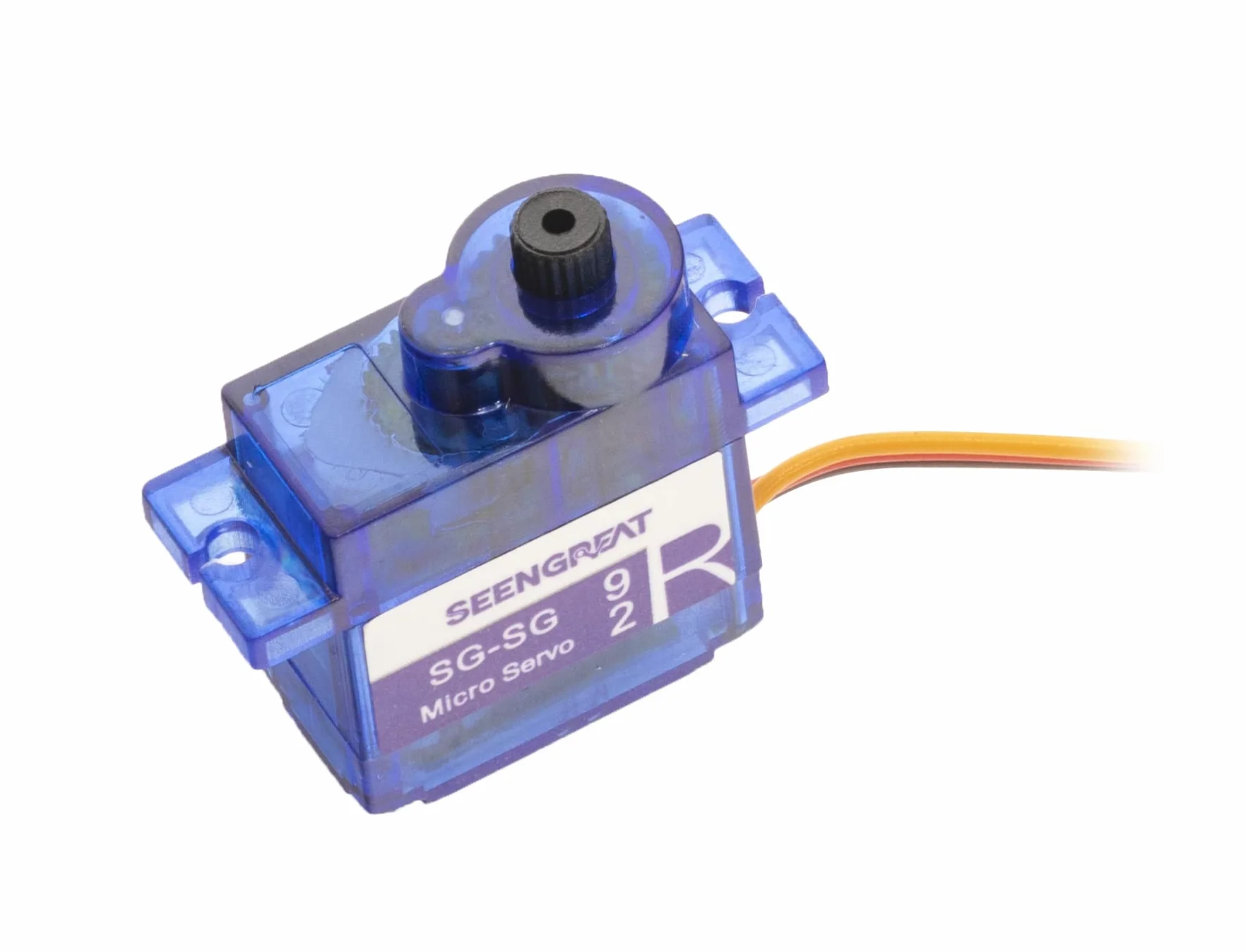SG-SG-92-R Servo SG-SG 92-R Micro Digital Servo 9 g with Nylon Carbon Fiber Gears High Precision Gear High Torque Servo for RC Aeroplane Helicopter Control Car Boat 6 Pieces Serwo