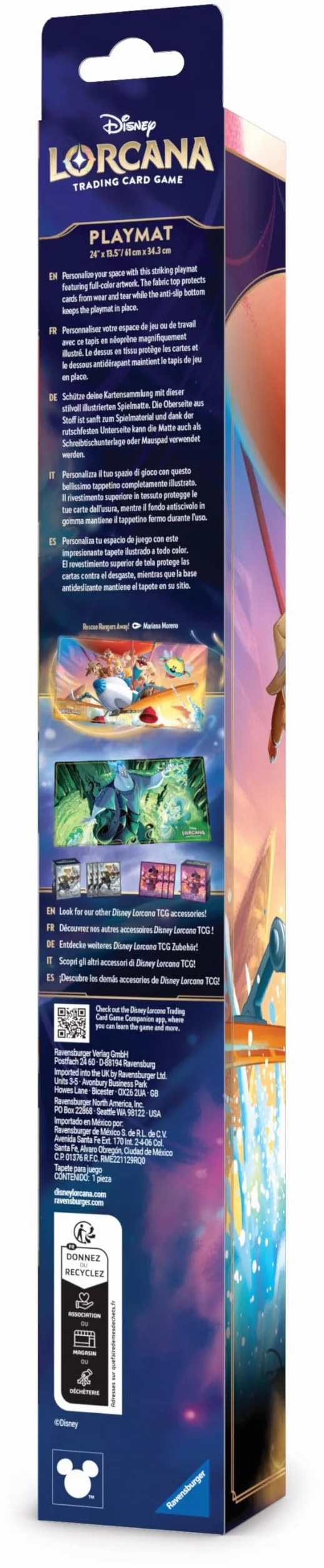 Disney Lorcana TCG: Domäne von Dschafar - Spielmatte Rettungstruppe! Auf Geht's!