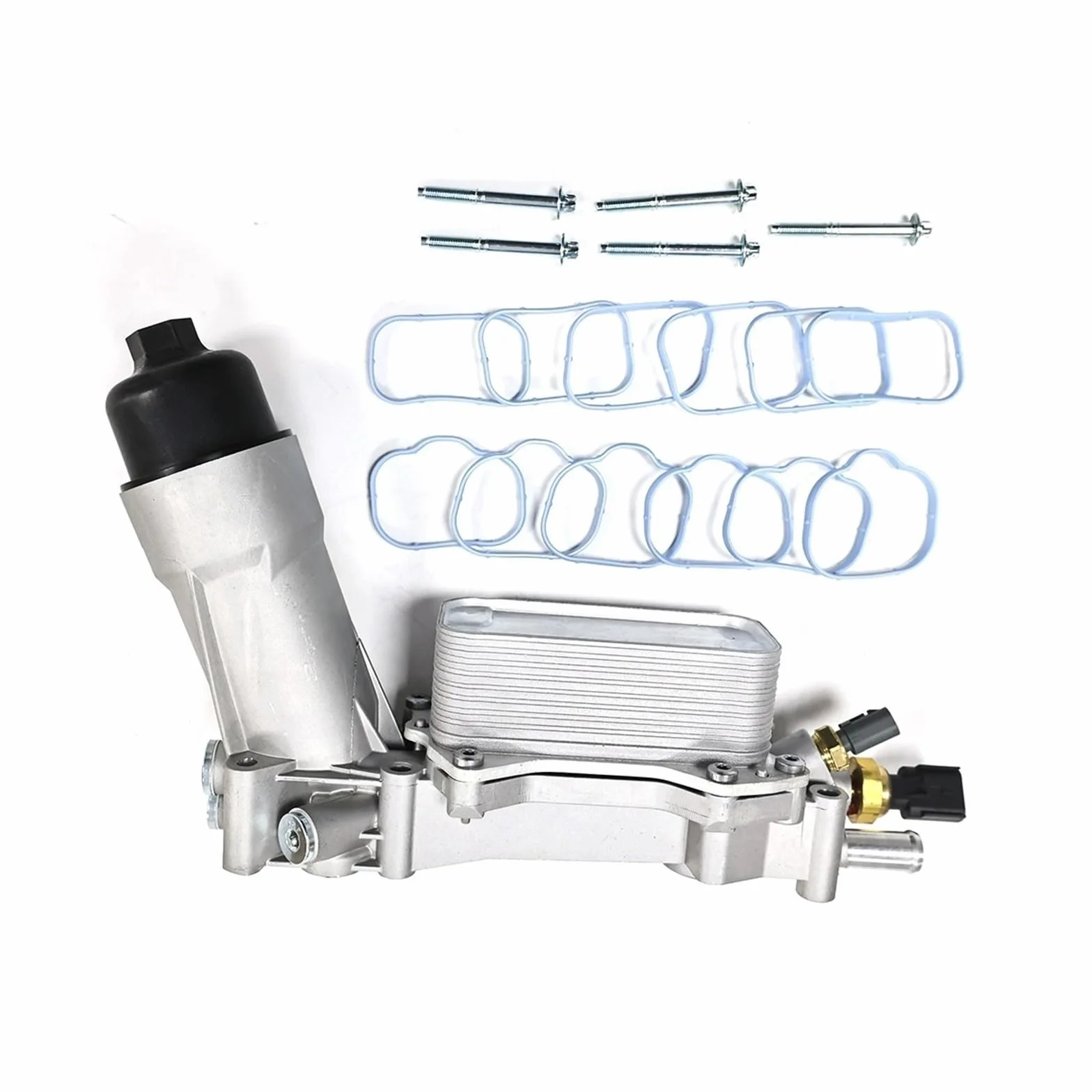Filtr oleju zamienny 68105583AF 68105583AA 926-876 Aluminiowa Obudowa Adaptera Filtra Oleju Pasująca Do Jeep Cherokee/Dodge Avenger/Ram 1500/Chrysler 200 3.6L V6 Filtr olejowy