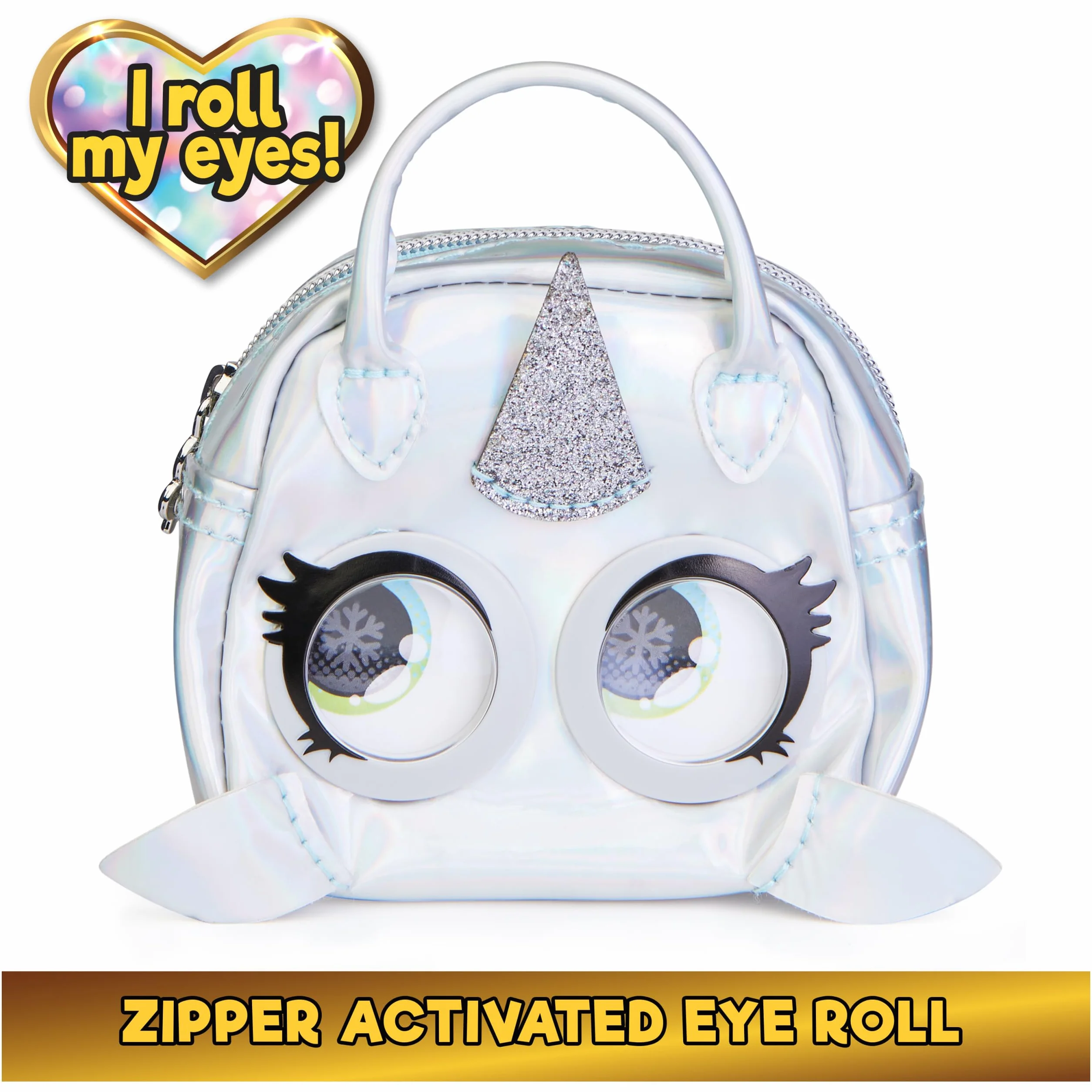 Purse Pets Mikro-zestaw 2 mikrofonów - mini torebka w formacie towarzysza - 2 małe zwierzęta do zawieszenia na dźwięku lub pasku - Poruszają oczy - 6064161 - Zabawka dla dzieci od 5 lat