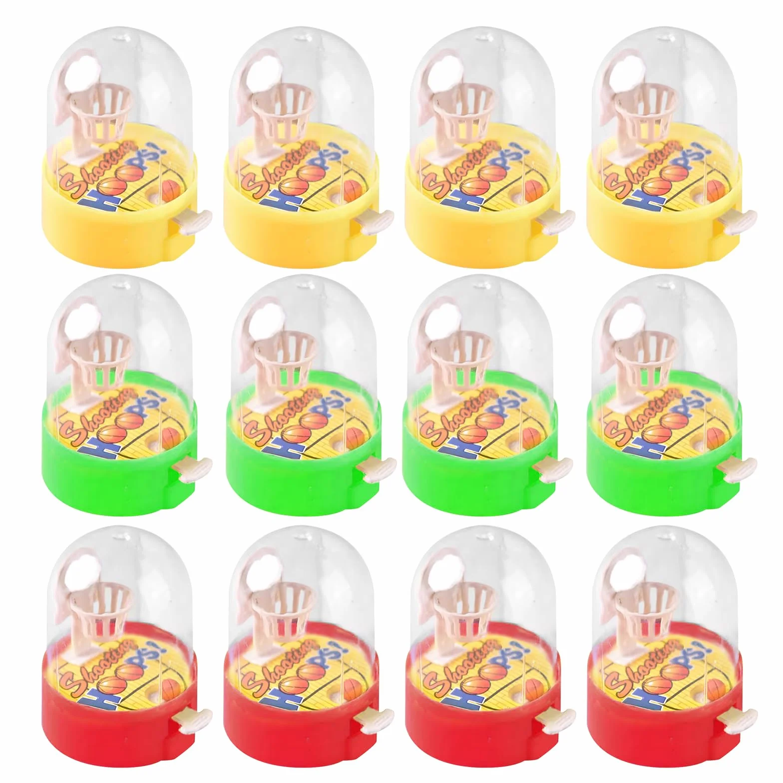12 sztuk mini koszykówki, flipper koszykówka, strzelanka na palce, mała zabawka, dla chłopców i dziewczynek, dzieci na imprezę, urodziny, upominek, prezent dla gości