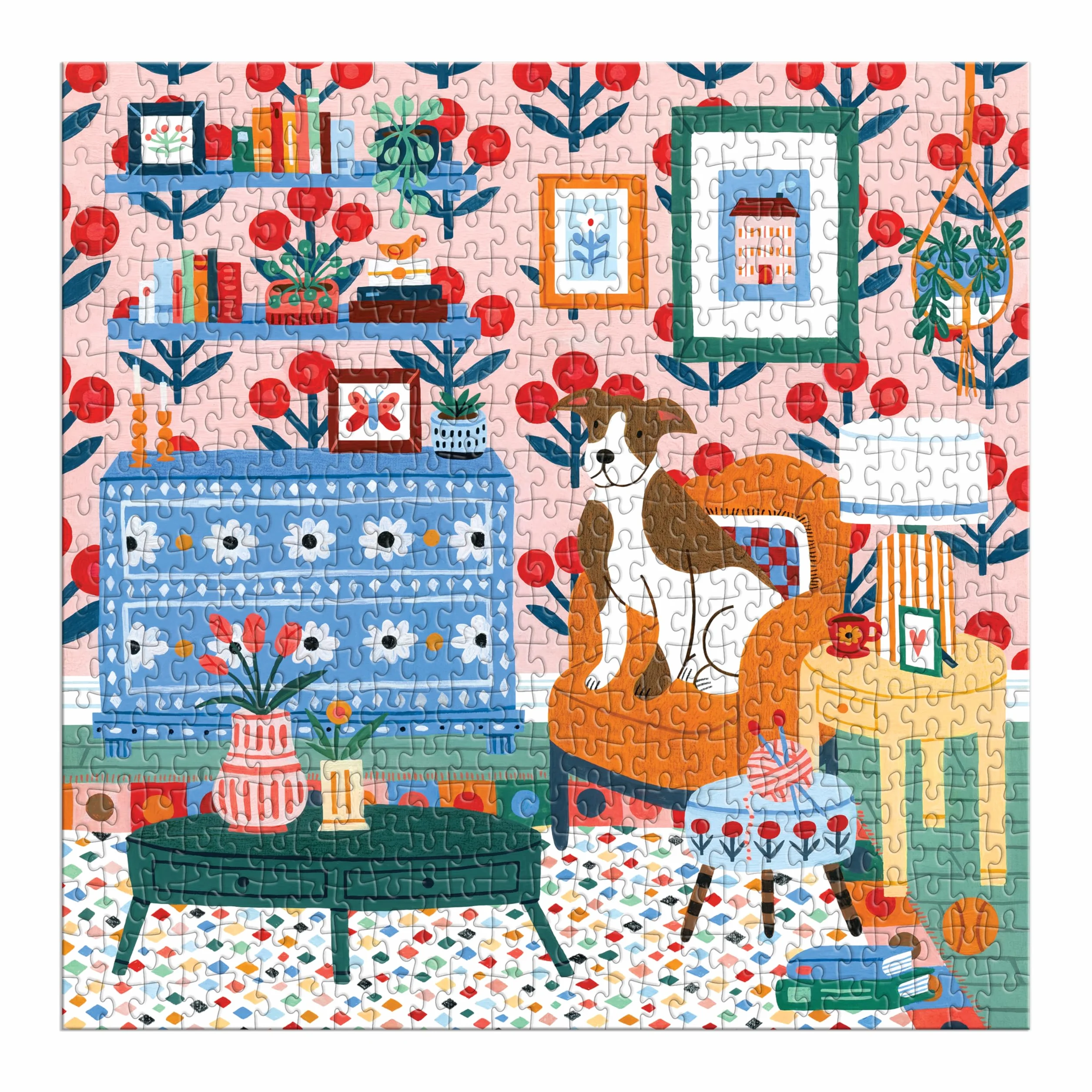 Pattern & Petal 500 Piece Puzzle