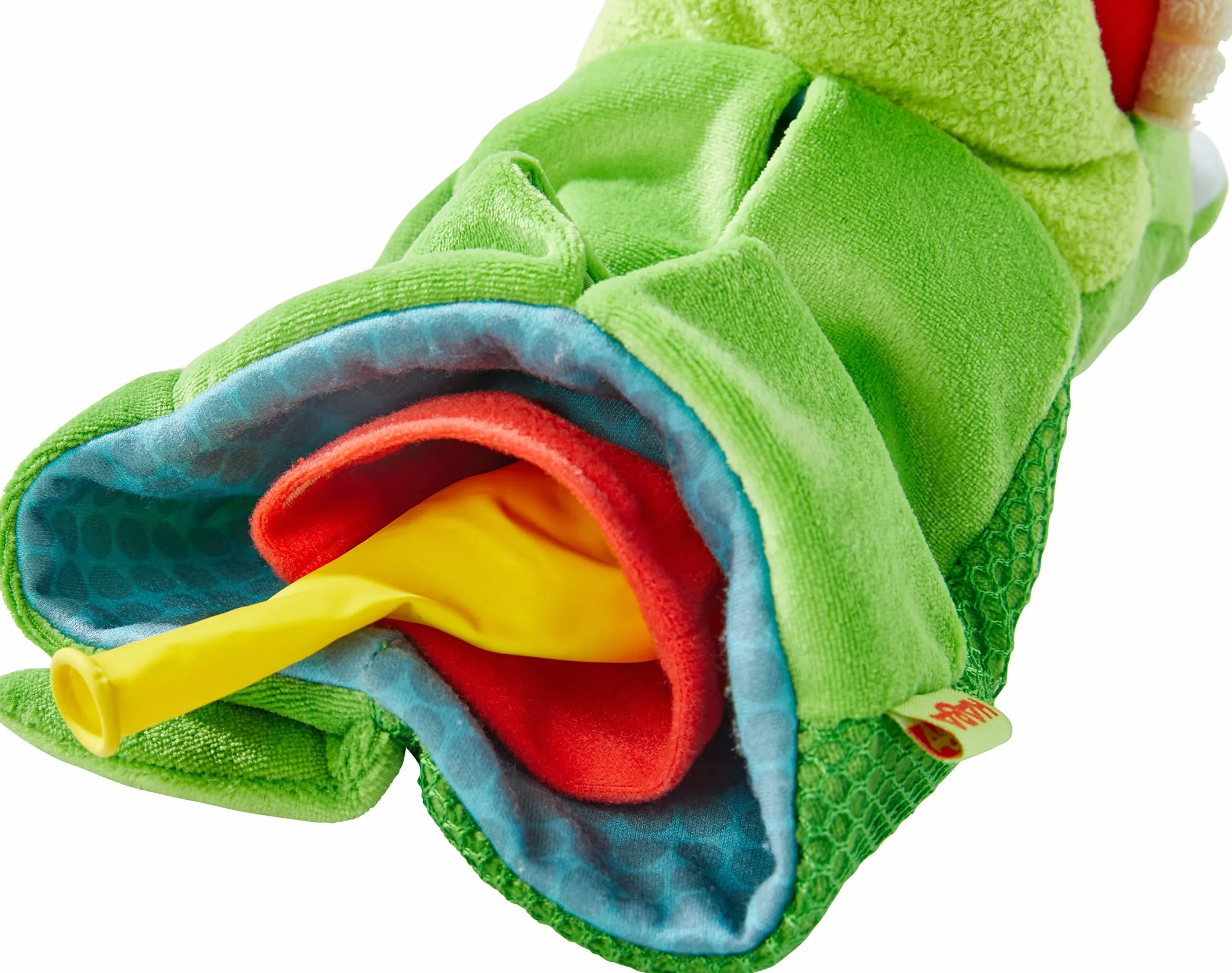 Handpuppe Allesfresser Kroko