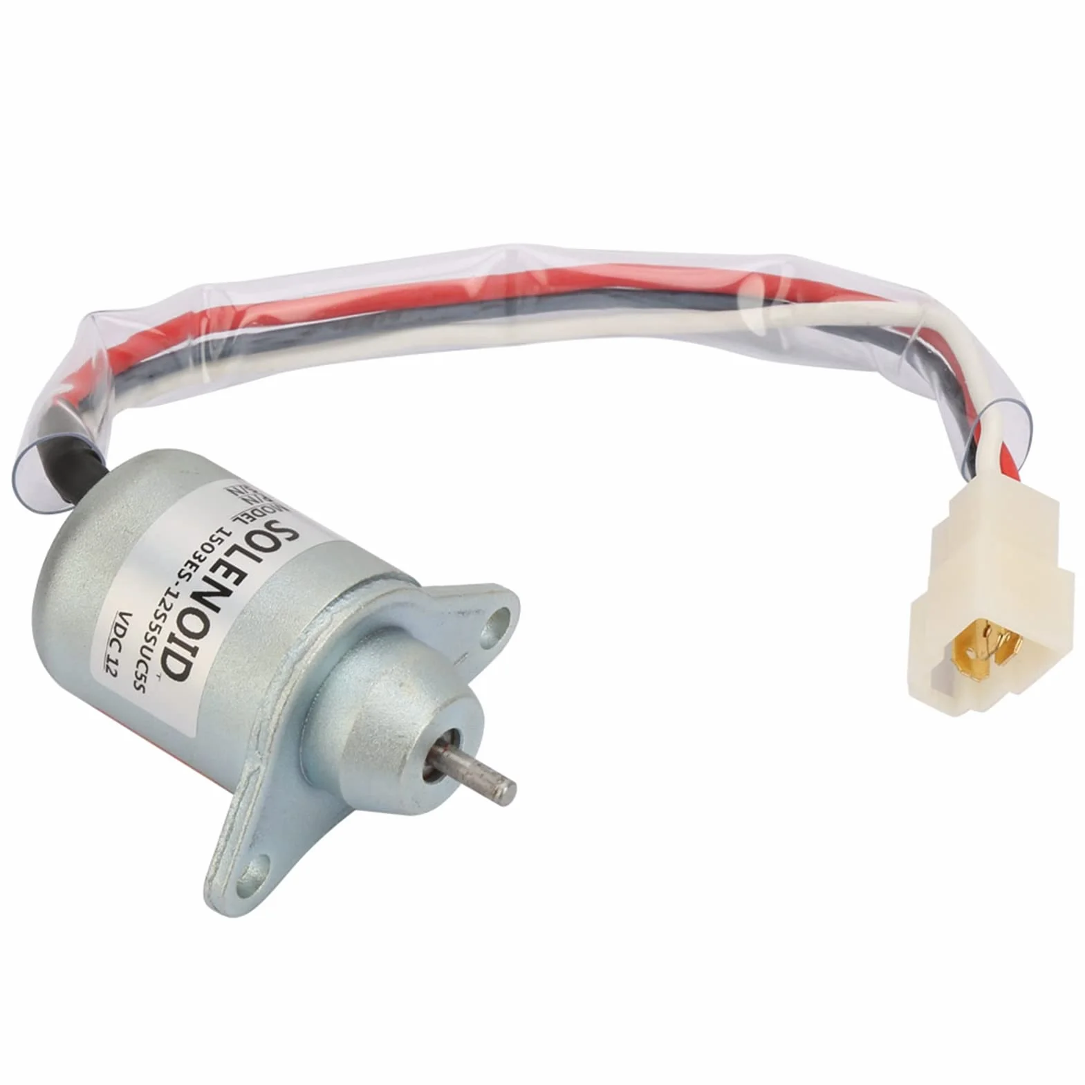 Elektromagnes odcinający 12V do silnika wysokoprężnego, Zestaw elektrozaworu odcinającego 1503ES-12S5SUC5S, Wymiana elektromagnesu 12V, Elektromagnetyczny zawór odcinający dla diesla