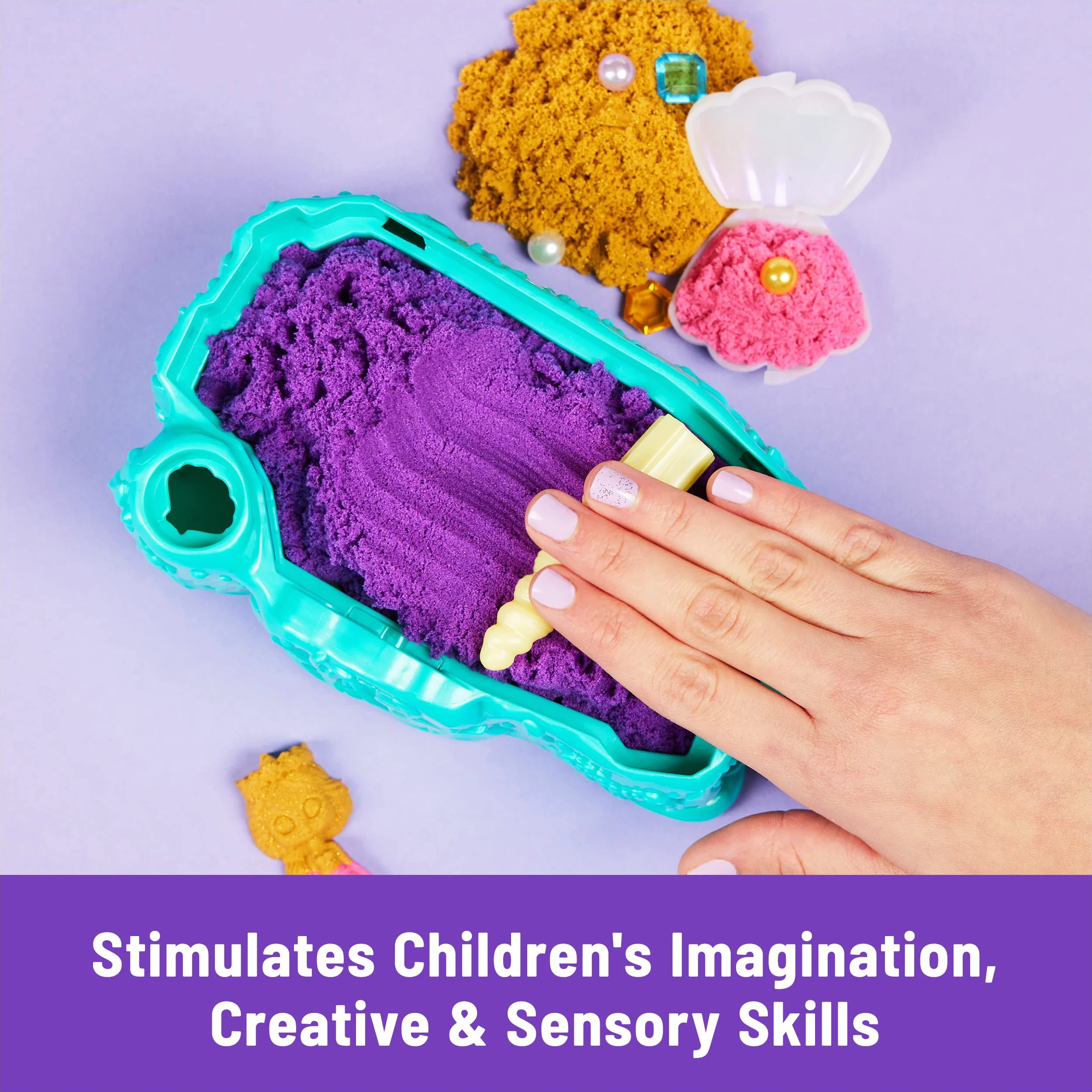 Kinetic Sand - zestaw Syrenka