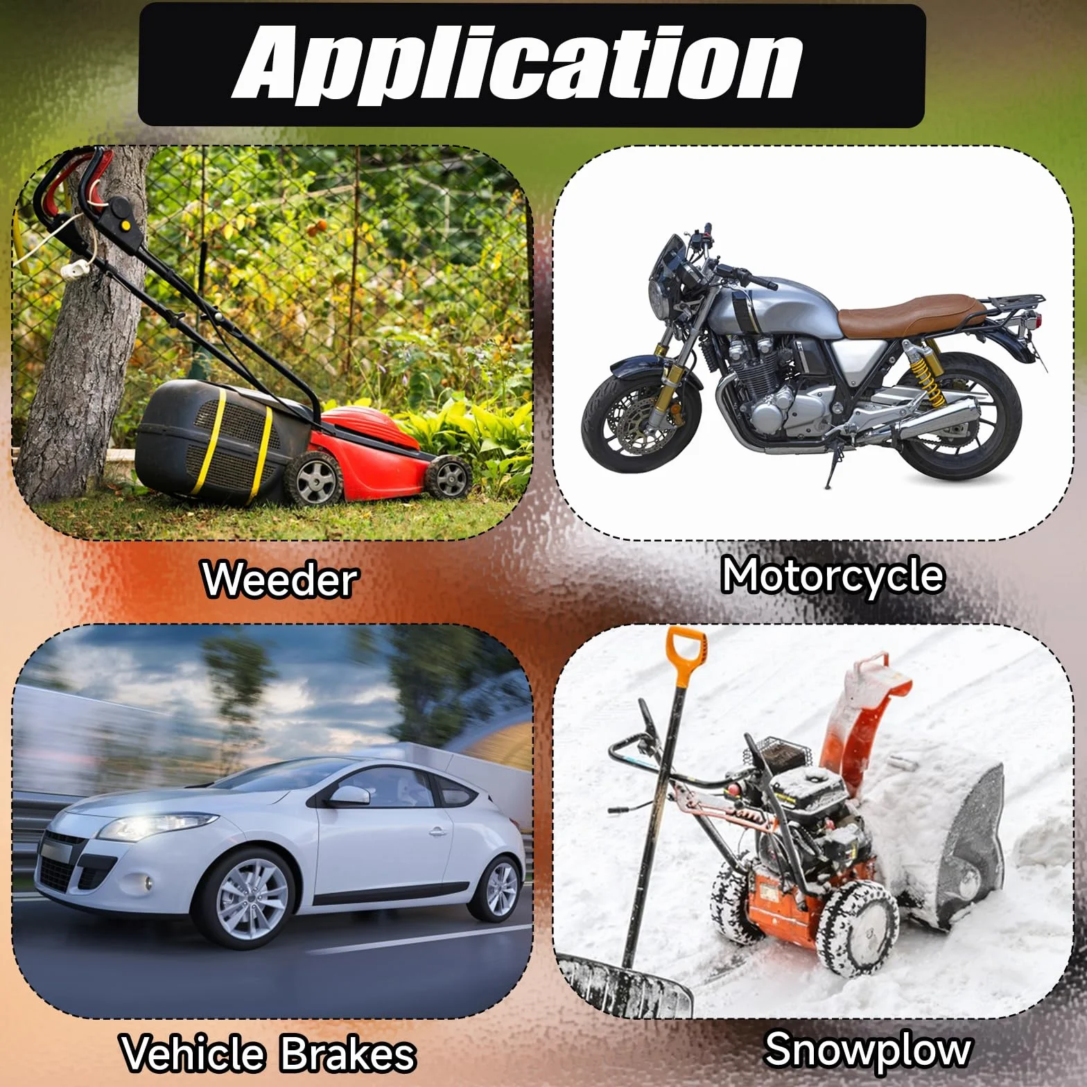 Haki do rury wydechowej motocyklowej sprężynowe metalowe z powłoką gumową 16 x 8 cm 2 sztuki
