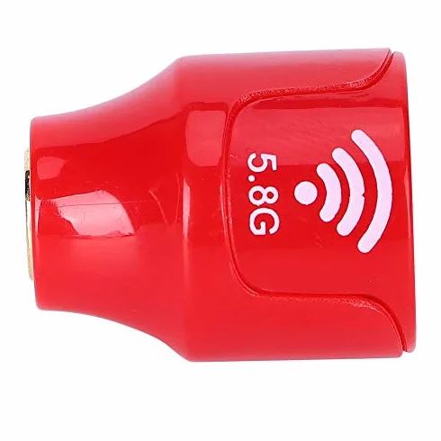 Antena 5,8 GHz, antena o wysokim wzmocnieniu 3Dbi LHCP do wyścigowych dronów, części RC, akcesoria (czerwony otwór wewnętrzny), akcesoria modelarskie