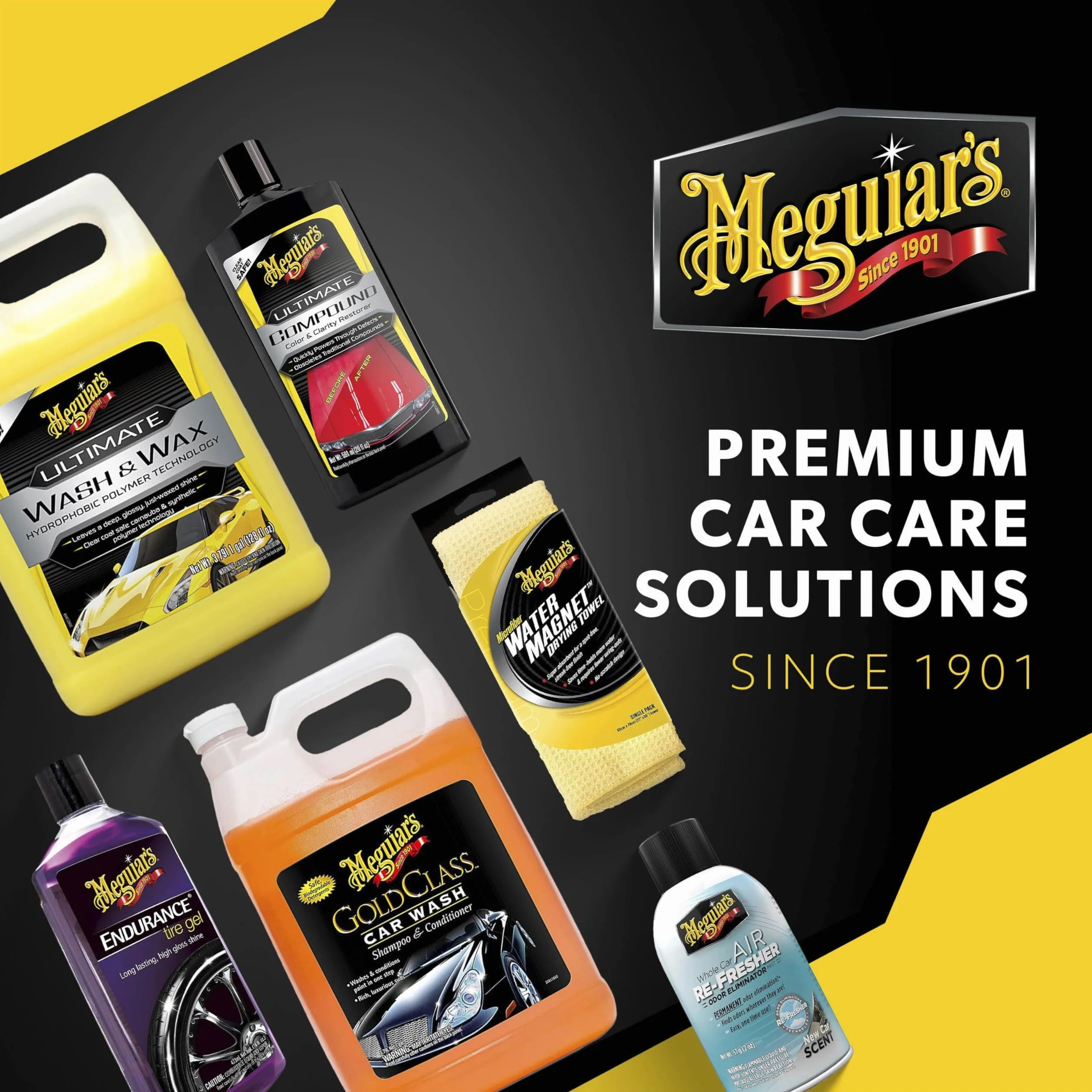 Meguiar's G7516EU Endurance High Gloss pielęgnacja opon, 473 ml