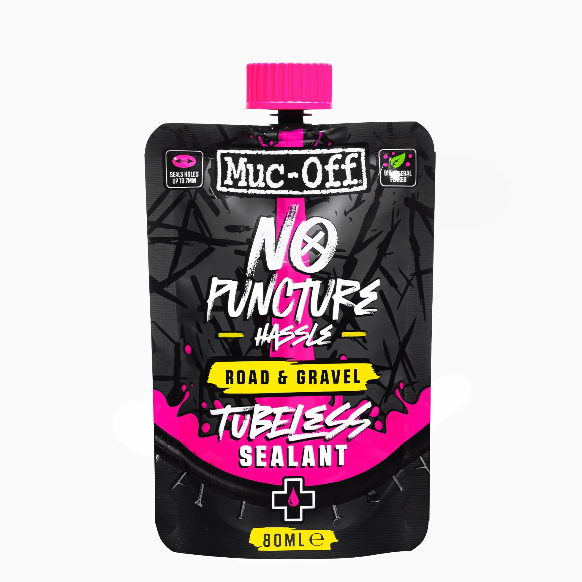 Muc Off bezdętkowe uszczelnienie opon drogowych 80 ml jeden rozmiar