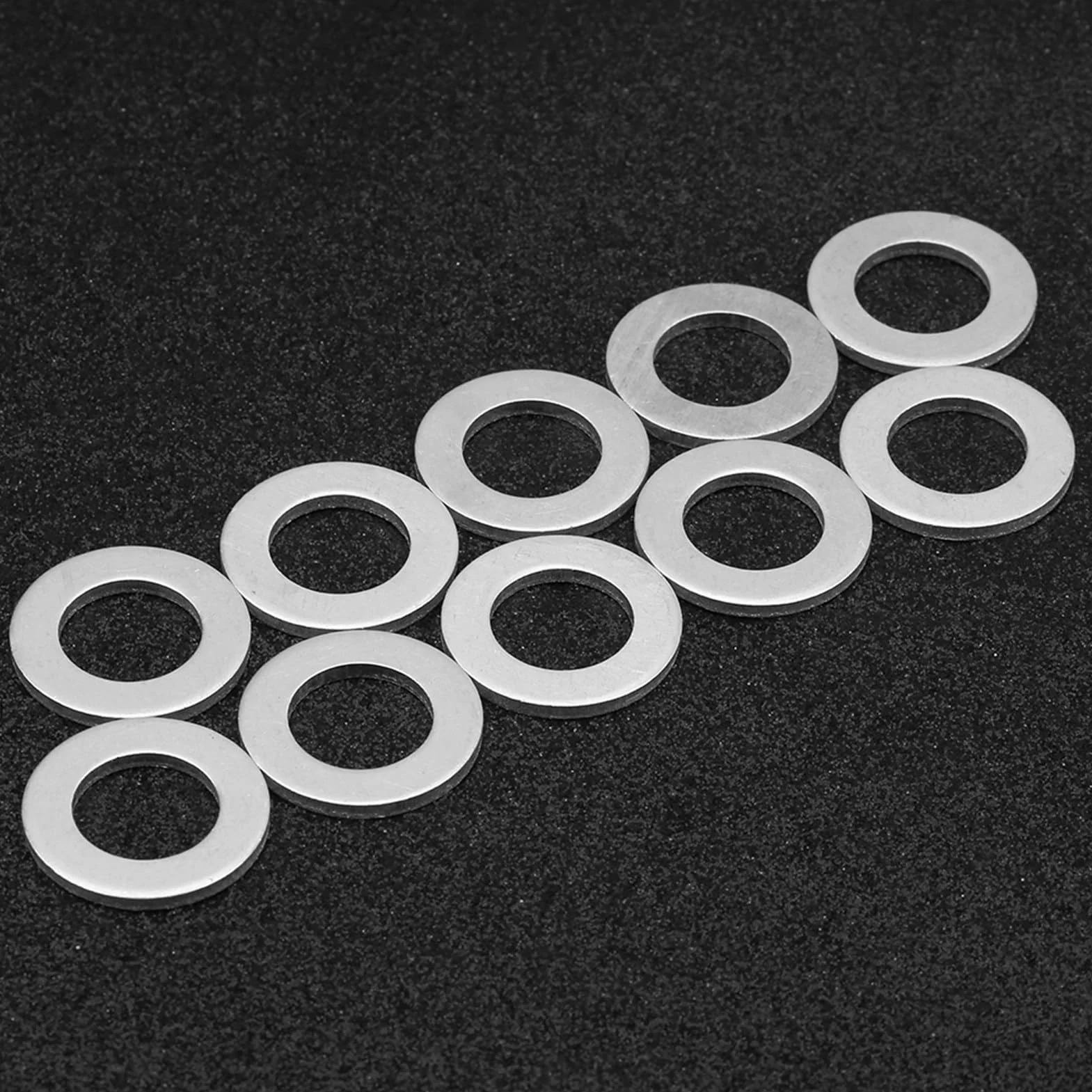 Uszczelki korka spustowego , 10 szt. aluminiowa 14 mm uszczelka korka spustowego 94109-14000 patelnia do miski