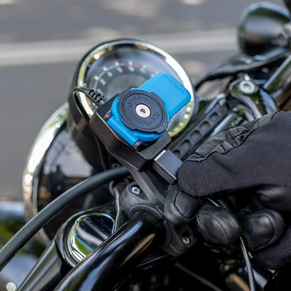 Motocyklowa Ładowarka USB Quad Lock