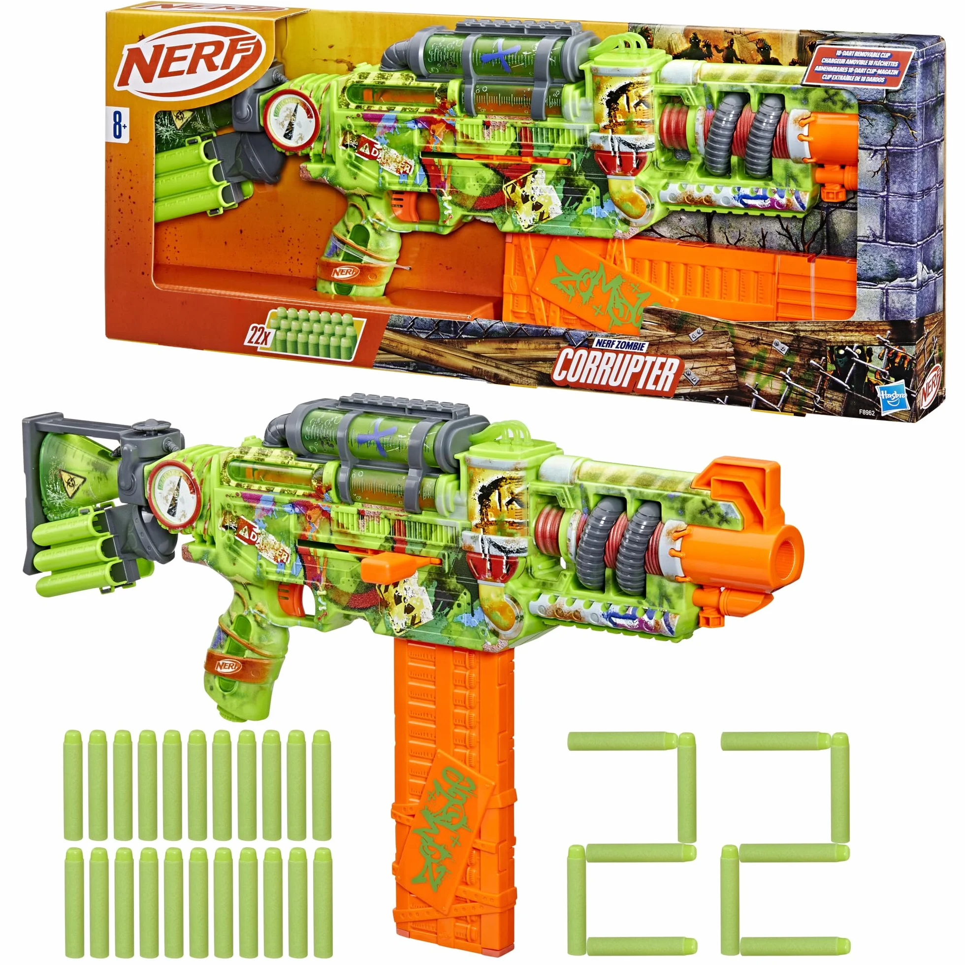 Wyrzutnia strzałek Nerf Zombie Corrupter