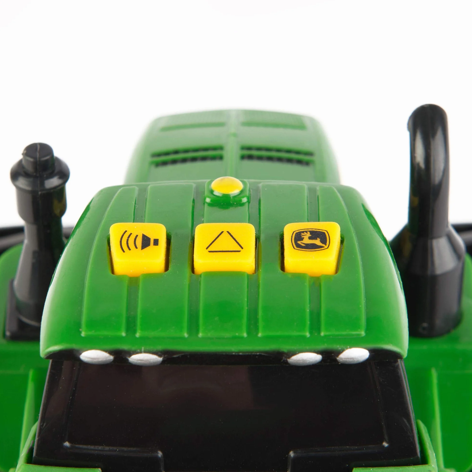 John Deere 46656 Traktor, Monster Treads ze światłem i dźwiękiem w kolorze zielonym, zabawkowy traktor z efektami świetlnymi i dźwiękowymi, do zabawy i kolekcjonowania, prezent dla dzieci, zabawka dla