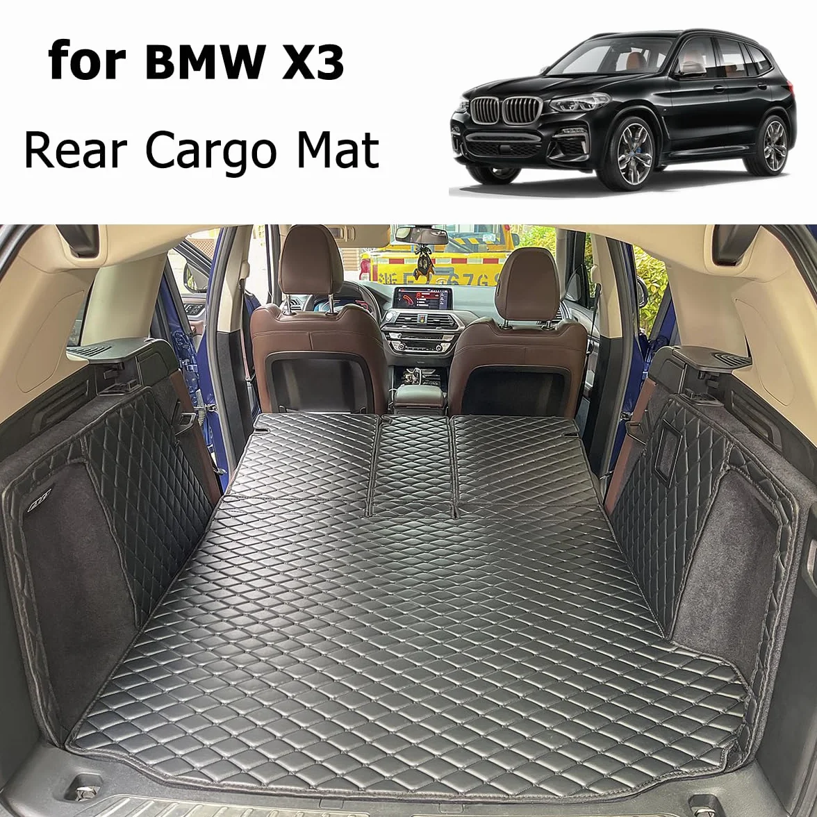 Mata do bagażnika BMW X3 G01 2018-2024 cargo z panelami bocznymi dla psów