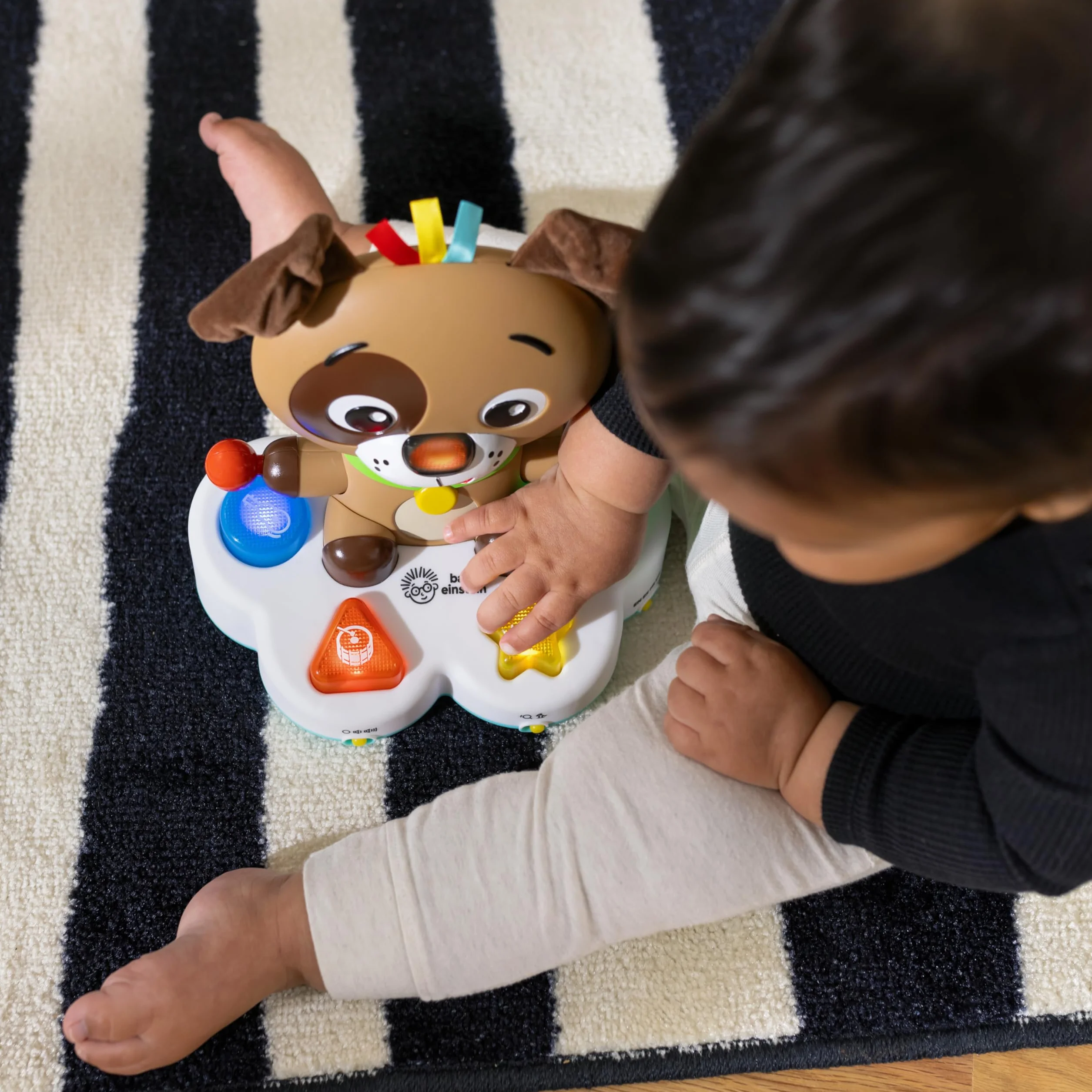 Baby Einstein, Drum & Learn Dean zabawka muzyczna dla dzieci od 6 miesięcy