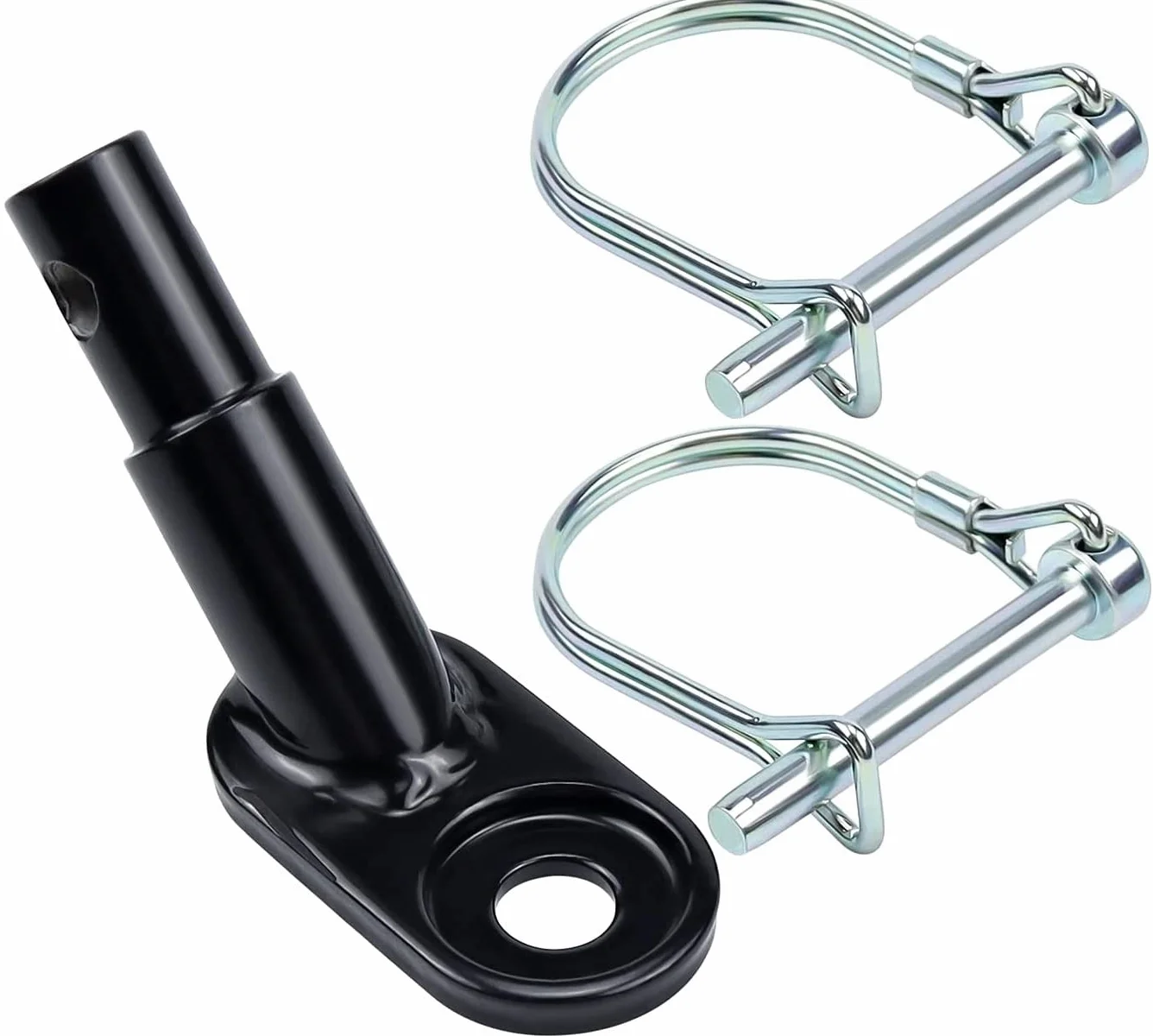 Uniwersalny adapter do przyczepki rowerowej hak holowniczy z 2 zawleczkami