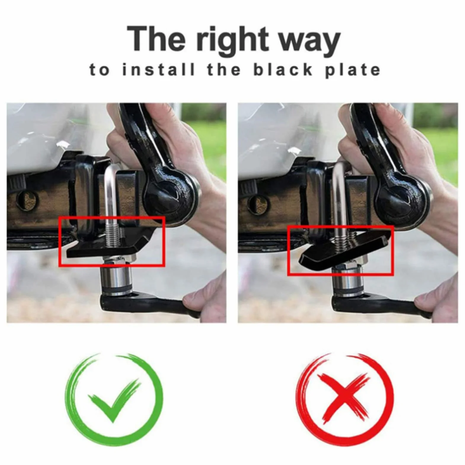 Napinacz ze stali nierdzewnej 304 do przyczepy stabilizator grzechotkowy 1,25 w 2 W Hitch RV SUV