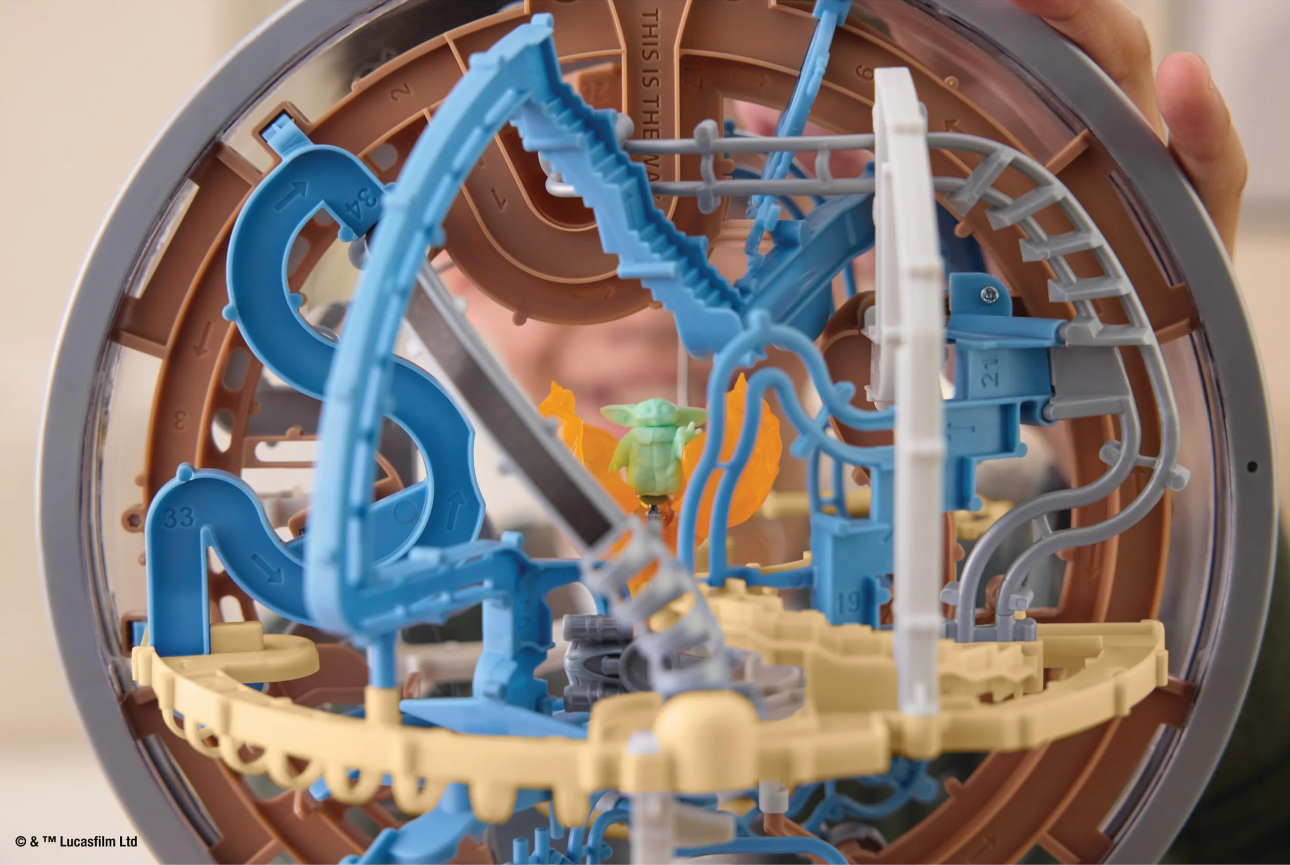 Spin Master Games, Star Wars Perplexus, labirynt 3D Gravity. Wymagająca łamigłówka Fidget Toy, wiek 8 lat i więcej