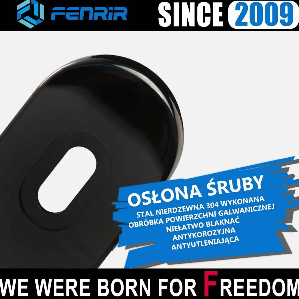 FENRIR Śruba do szybkiego demontażu siedzenia motocykla Śruba 304 ze stali nierdzewnej do Harley Davidson 1997-teraz (Czarne śruby + osłona przycisku)