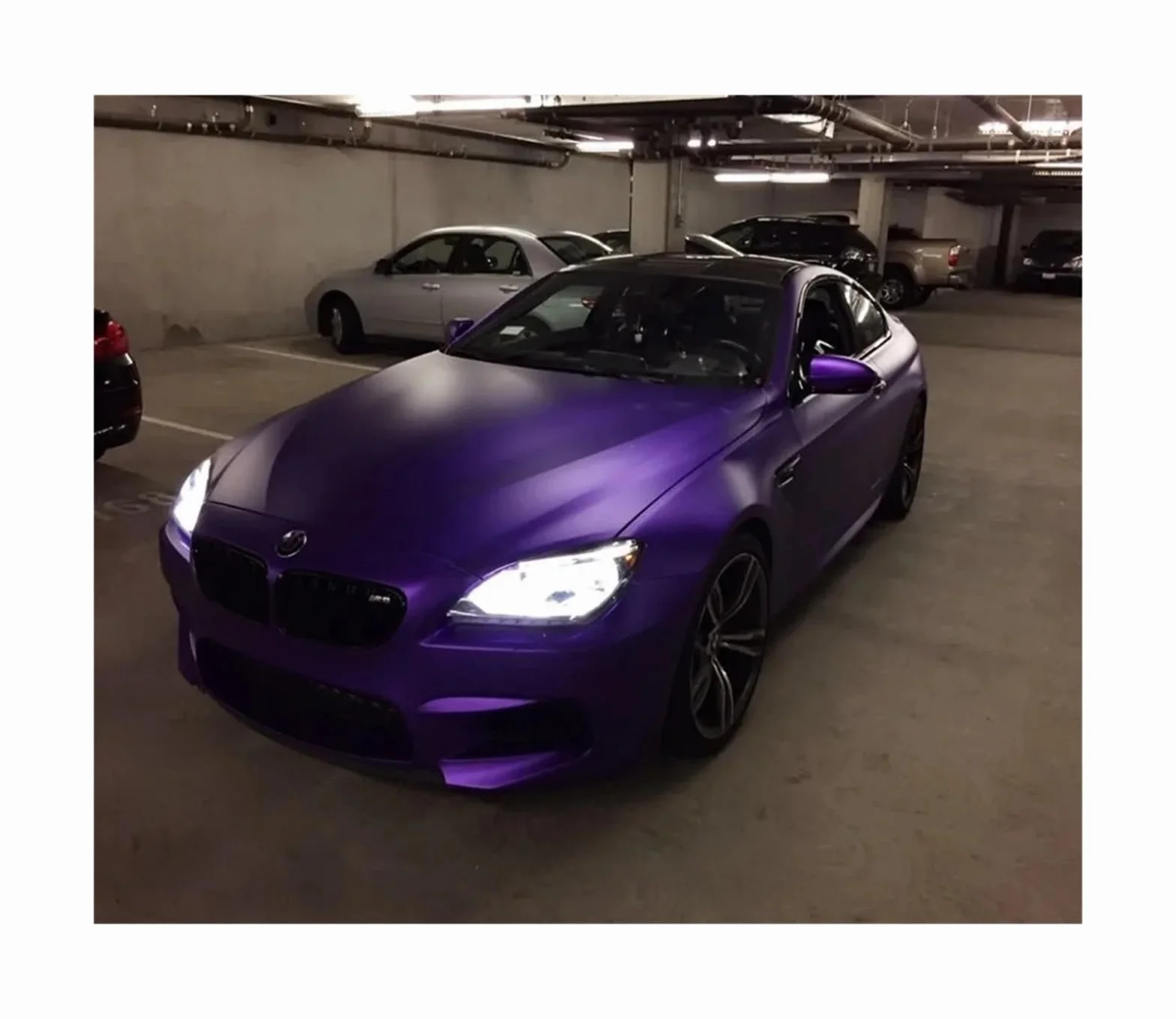 Vinyl Car Wrap Film Sticker Decal Bubble Free Purple 152x50 CM
