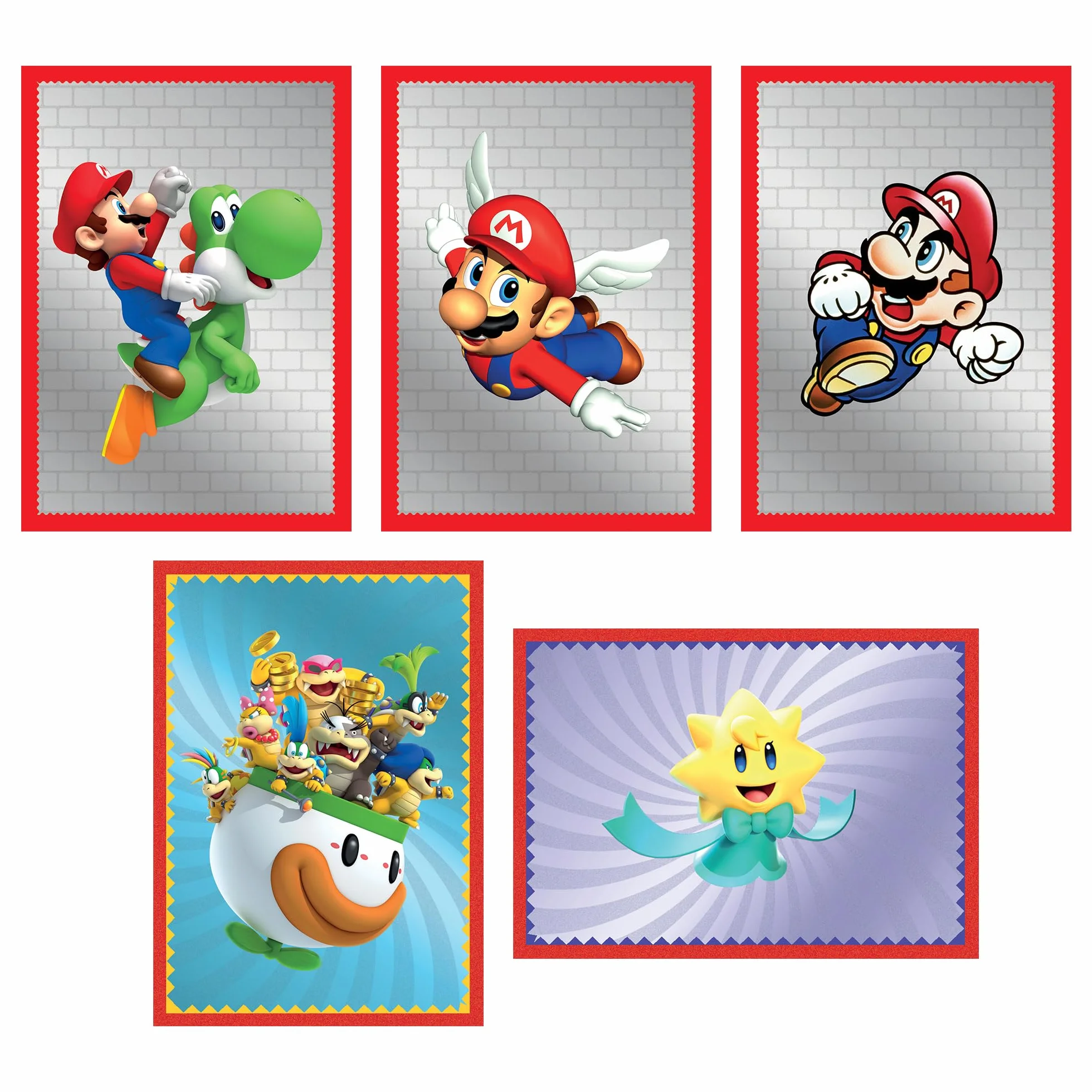 Panini It's-a me, Mario! Kolekcja naklejek Super Mario, zestaw startowy