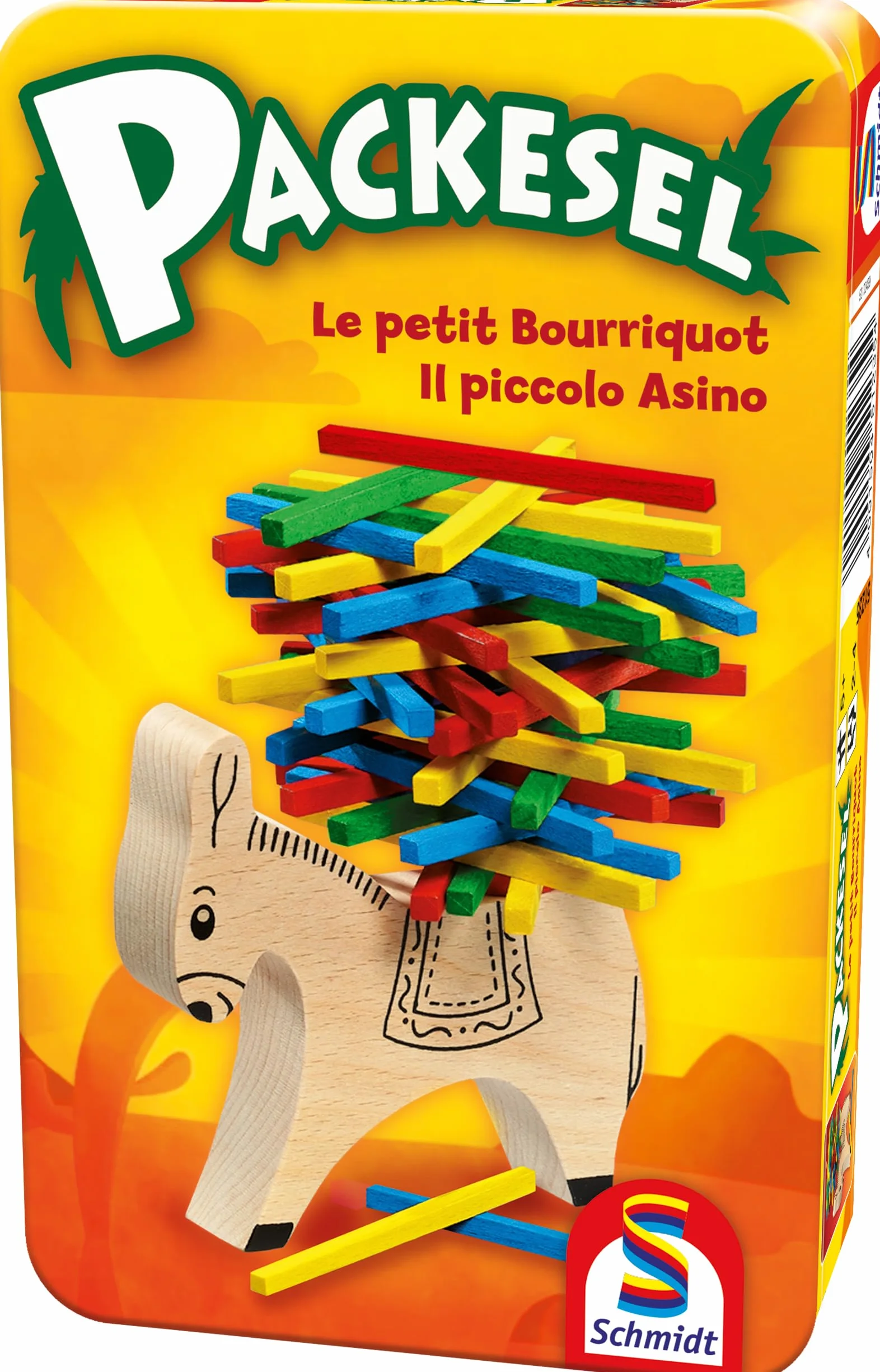 Schmidt Spiele 51235 Packesel, gra podróżna