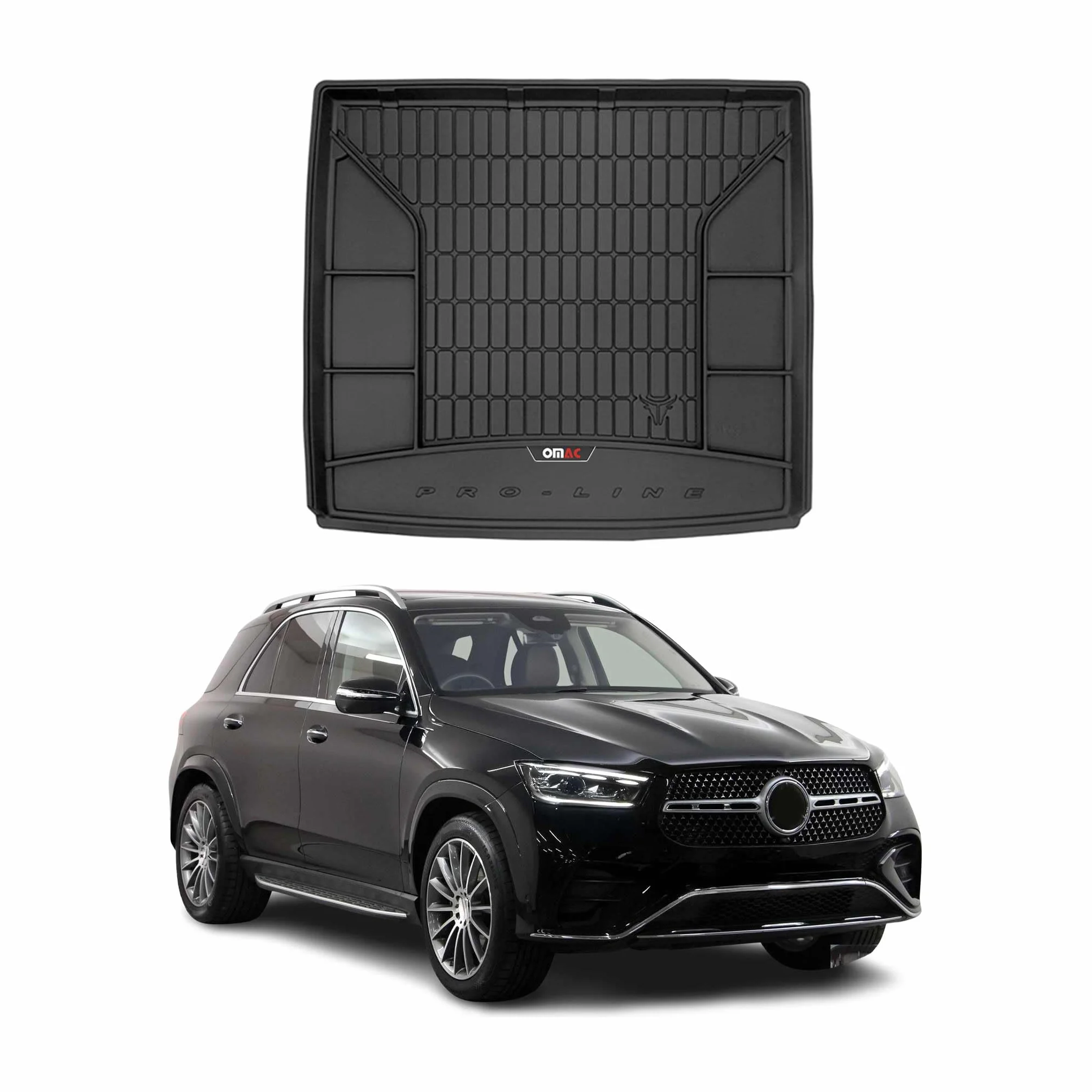 OMAC Guma Mata Bagażnika Pasująca do Mercedes GLE W167 2019-2026 TPE Mata Przestrzeni Ładunkowej