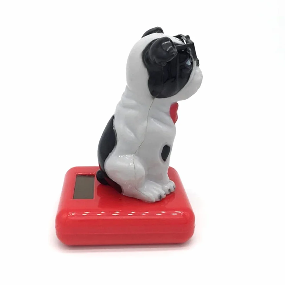 Solarne tańczące psy, zabawka do tańca solarnego, kołysząca się zabawka, ozdoby wnętrza samochodu, zasilany energią słoneczną, bobblehead do dekoracji samochodu