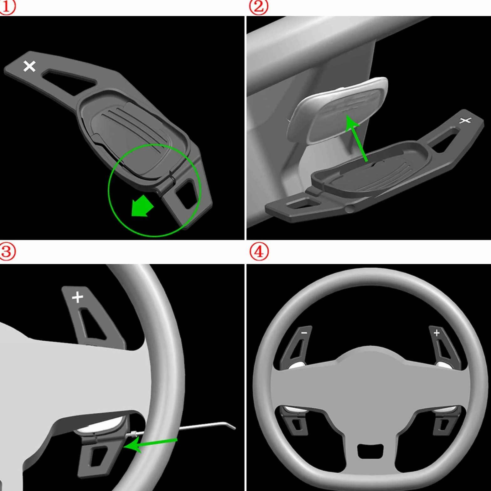 przedłużenie Shift Paddle dla Cupra Formentor 2019 Ateca Leon hybrydowych 2020-2022 przekładnia kierownicy samochodu akcesoria