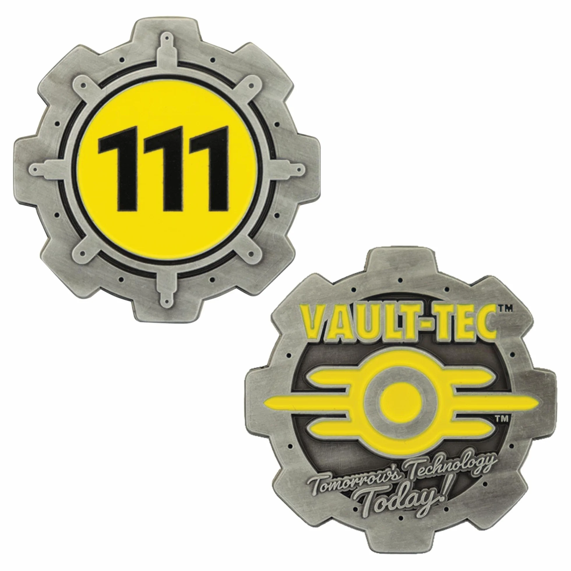 Fallout - edycja limitowana moneta - Vault 111 drzwi