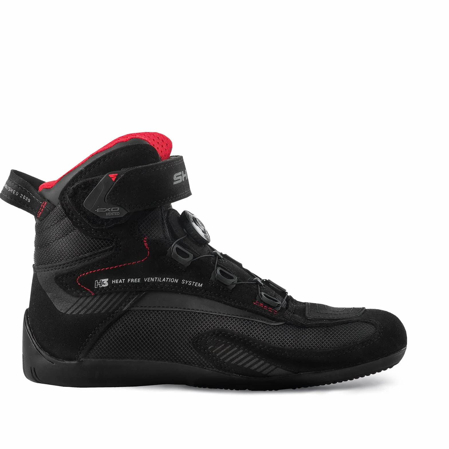 SHIMA EXO Vented męskie buty motocyklowe czarne 43