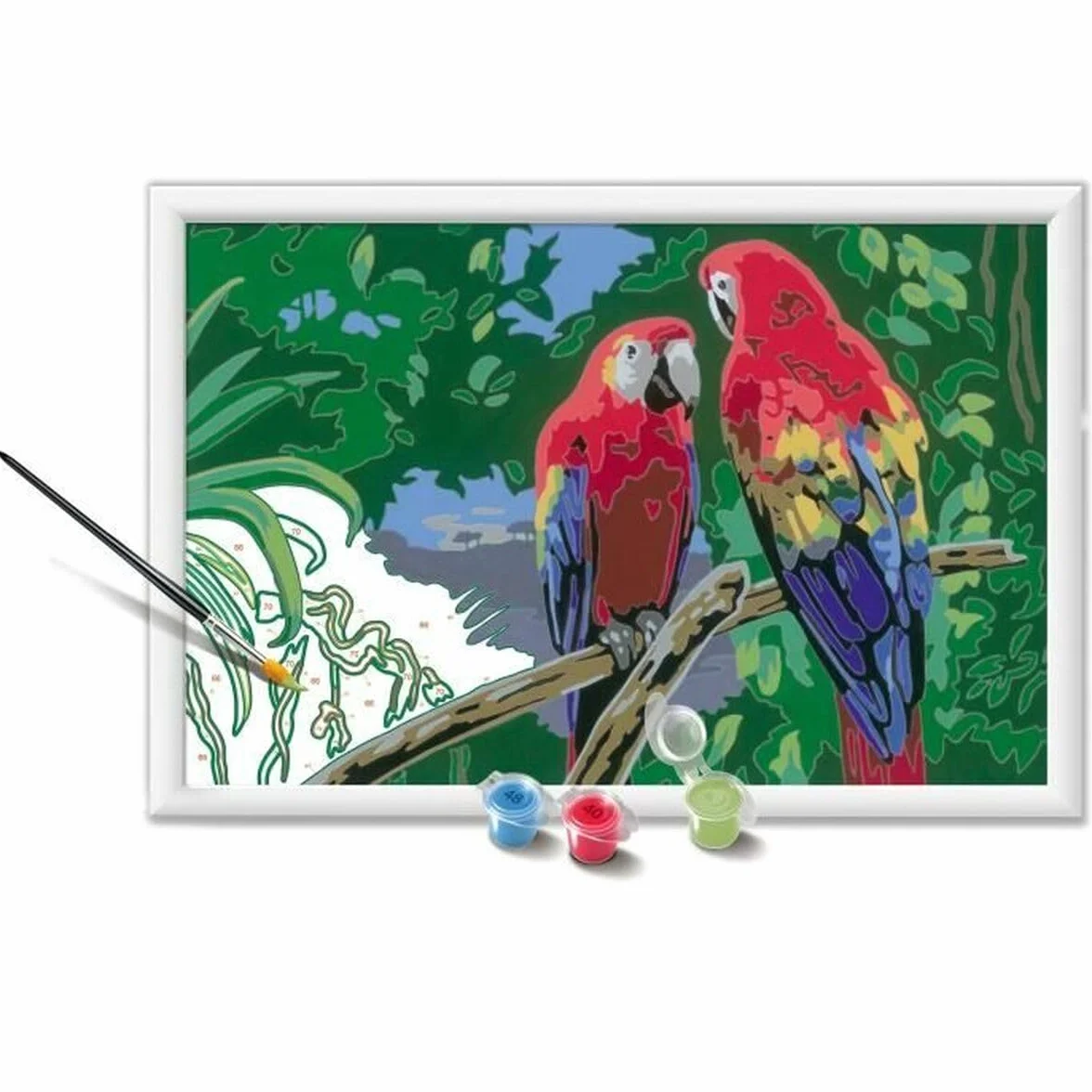CreArt zestaw dla dzieci, 31 x 21 cm, 25854 x 21 cm, para numerów, numer pary, Des 7 ans, Ravensburger