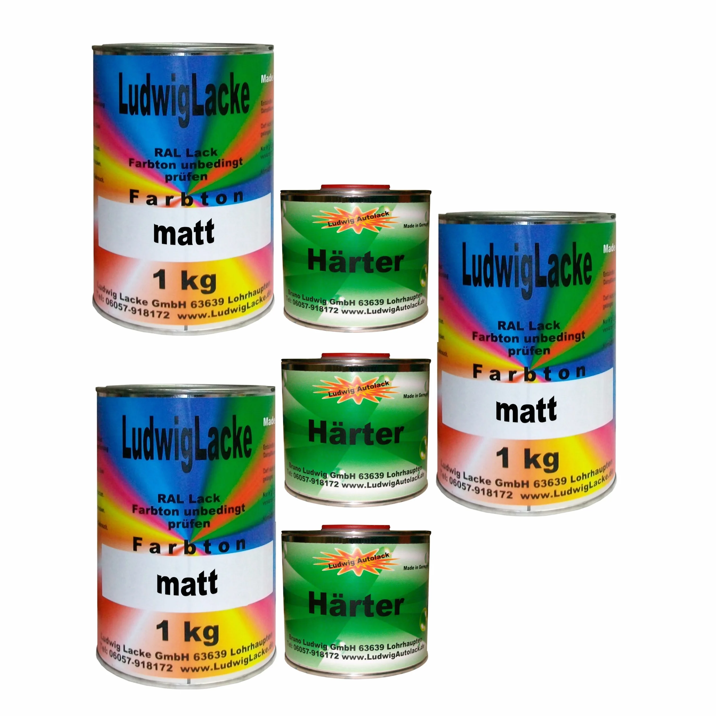 4,5 kg zestaw lakieru samochodowego z utwardzaczem mat RAL 7042 szary drogowy A