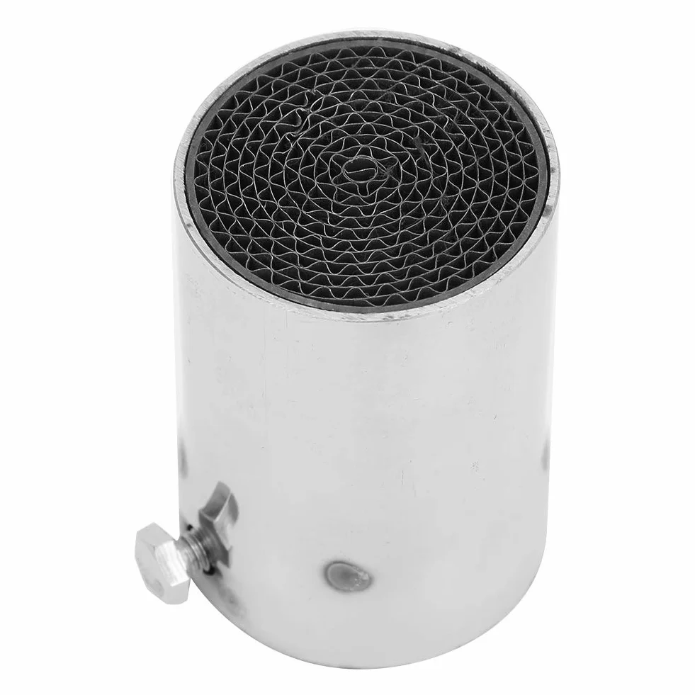 Tłumik rury wydechowej,51mm motocykl przegroda wydechowa-Duokon 51mm uniwersalny tłumik wydechowy rury, ze stali nierdzewnej motocykl adapter rury wydechowej eliminator szumów(3)