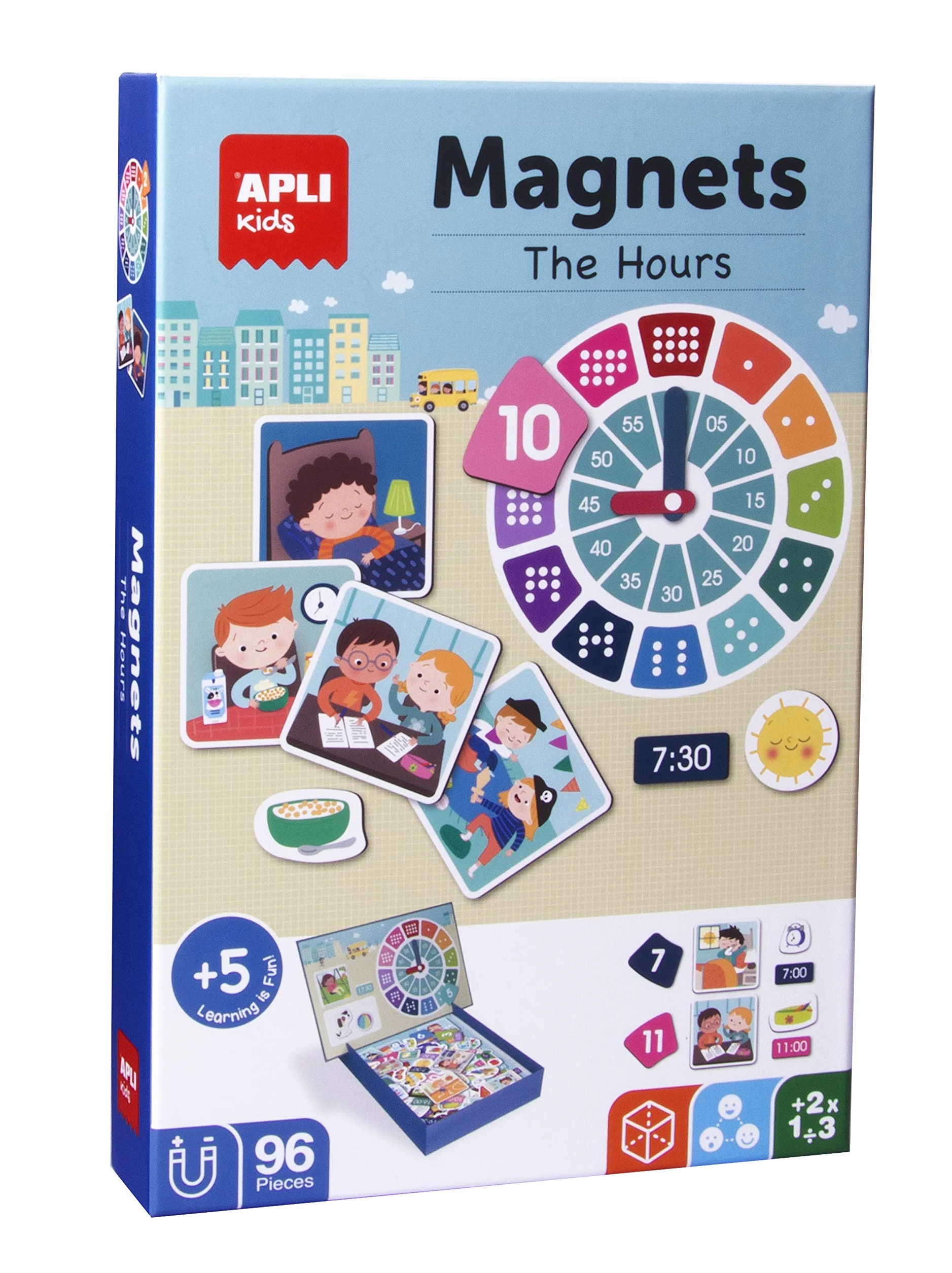 Apli kids- Magnet Learning Godziny, 18573