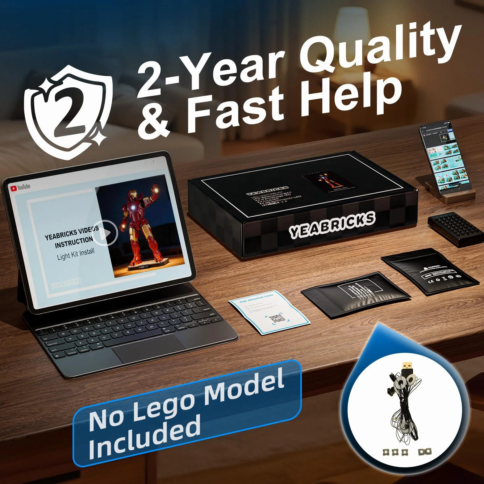 YEABRICKS Światło LED do Lego-31218 Art japoński krajobraz kwiatów wiśni model klocków (zestaw klocków nie wchodzi w zakres dostawy)
