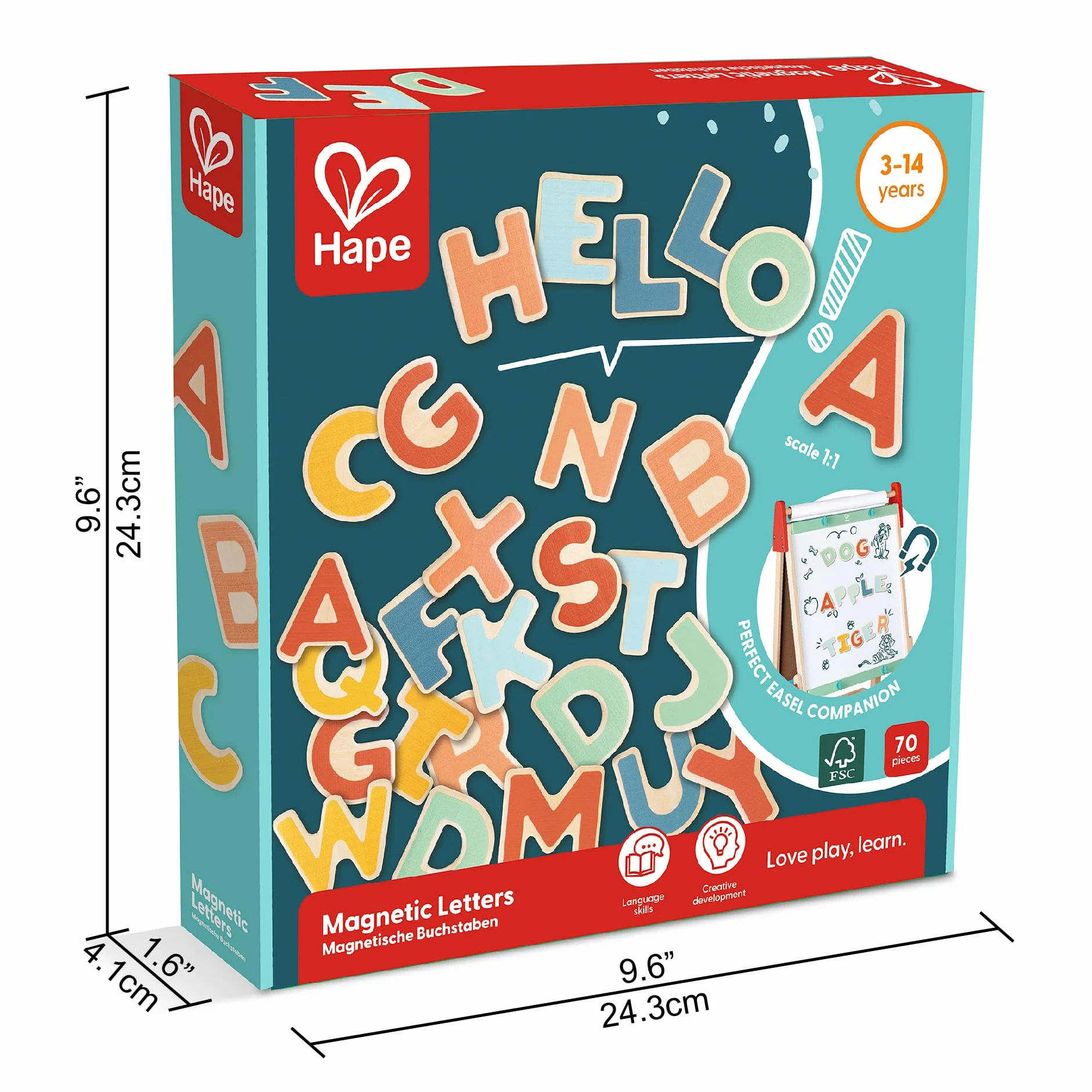 Hape Litery magnetyczne