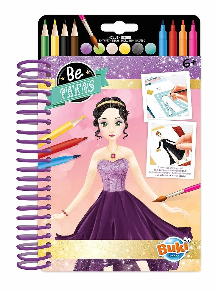 BUKI Francja CM102 Fashion Sketchbook - suknie wieczorowe