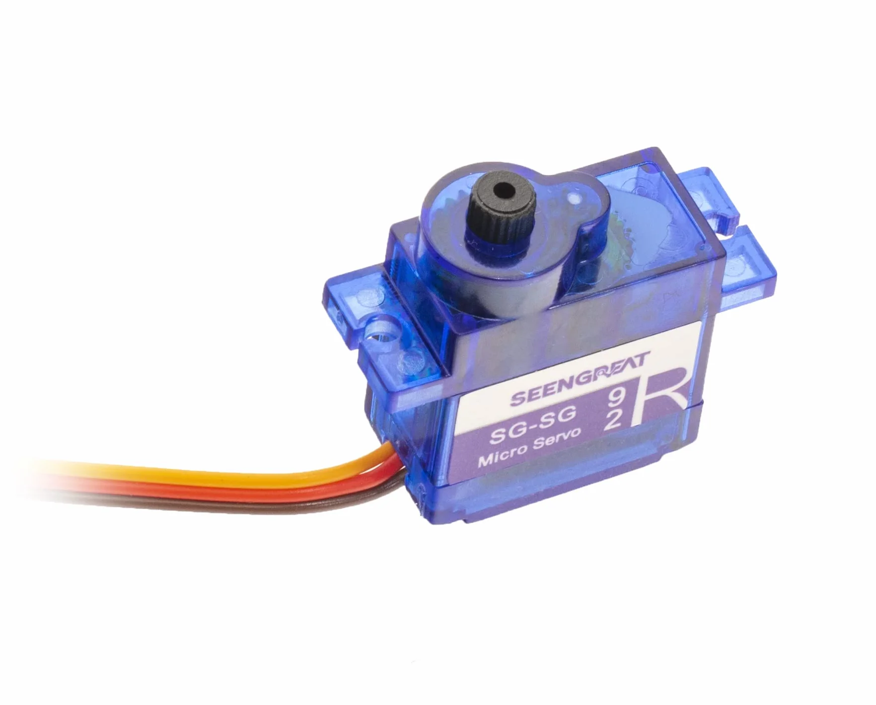 SG-SG-92-R Servo SG-SG 92-R Micro Digital Servo 9 g with Nylon Carbon Fiber Gears High Precision Gear High Torque Servo for RC Aeroplane Helicopter Control Car Boat 6 Pieces Serwo