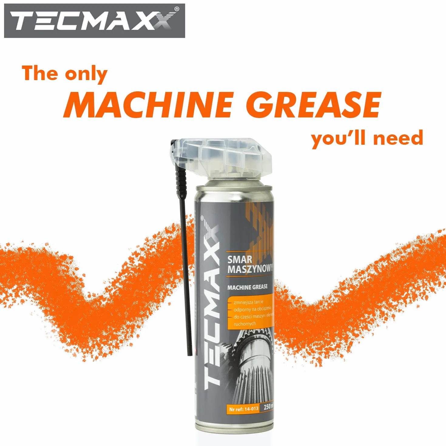 TECMAXX Smar maszynowy z aplikatorem 250 ml – wydajny smar olej smarowy tłumienie drgań