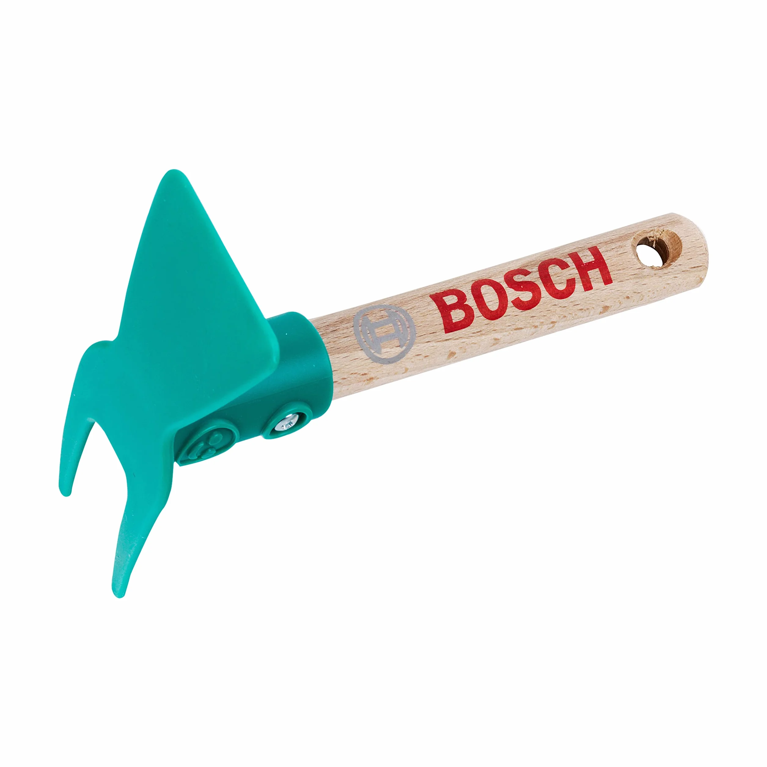 Theo Klein 2790 Bosch motyka, krótka I Solidna motyka ogrodowa dla dzieci I Stabilny drewniany trzonek I Zabawka dla dzieci od 3. roku życia