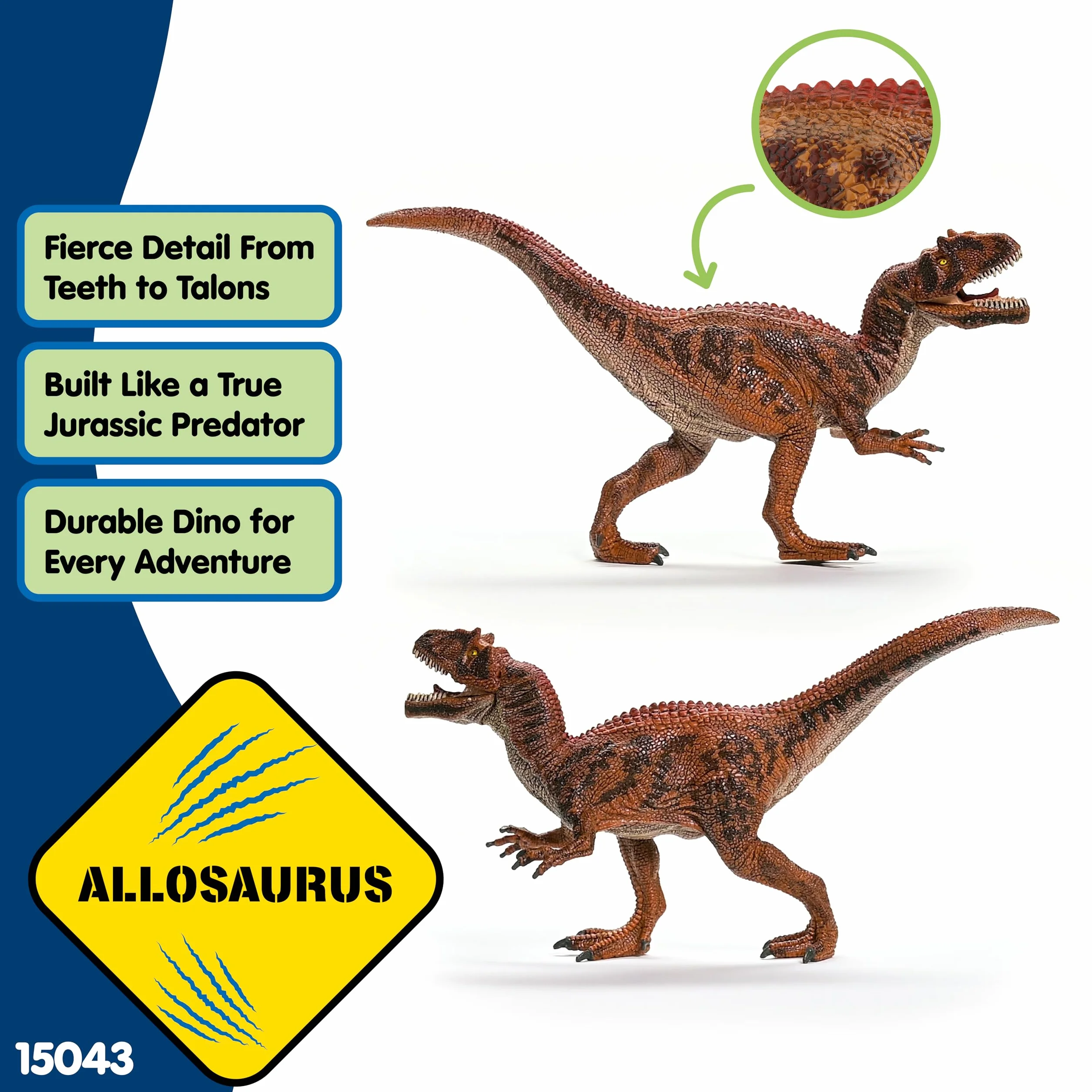 schleich 15043 Allozaur, od 5 lat, DINOSAURS - figurka, 8 x 27 x 14 cm