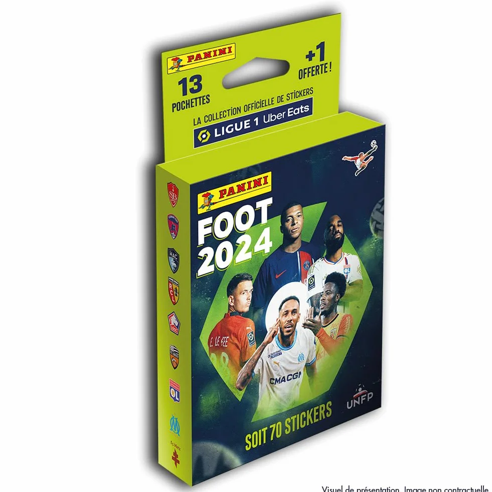Panini Foot 2024 League 1 Uber Eats Blister 13 kieszeni + 1 oferta, 004623KBF14