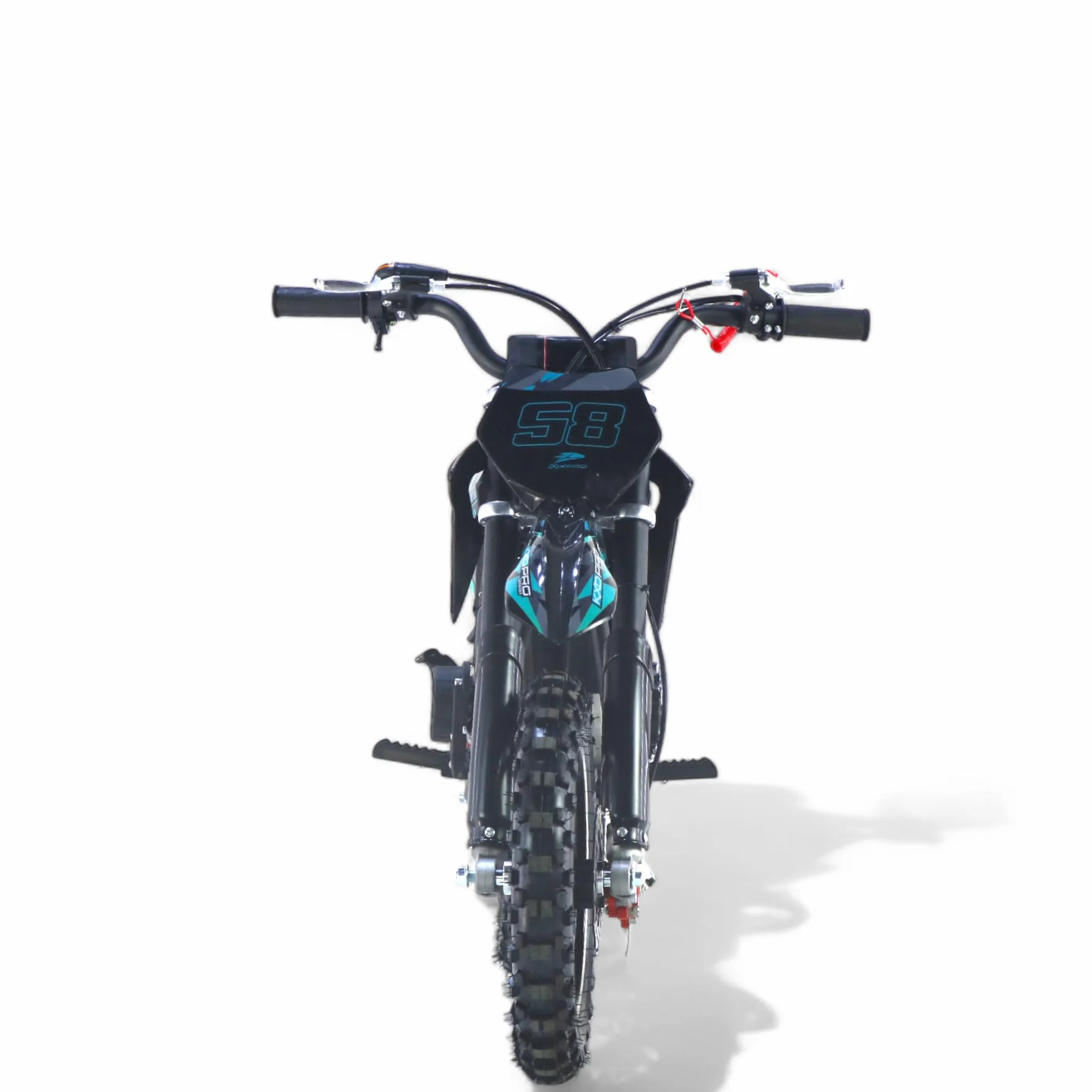 KXD 701A/706A/708A/703A /705 49 cm³ 2/4-suwowy Dirtbike Pocket Dirtbike Motocrossbike Motocross Motorrad Cross 49 cm³ silnik dirt bike Pocketbike (turkusowy, KXD 703B 4-suwowy 49 cm³ PullStarter