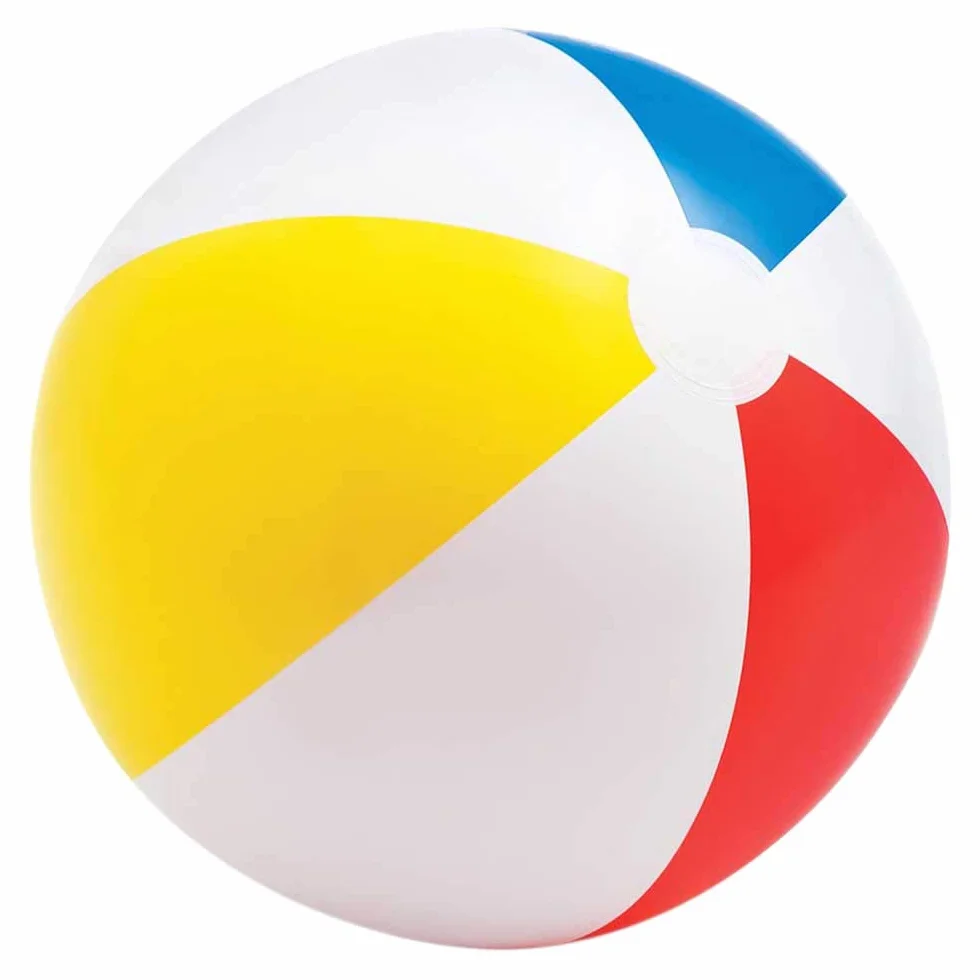 Intex Glossy Panel Ball – nadmuchiwana piłka wodna/piłka plażowa – średnica 51 cm