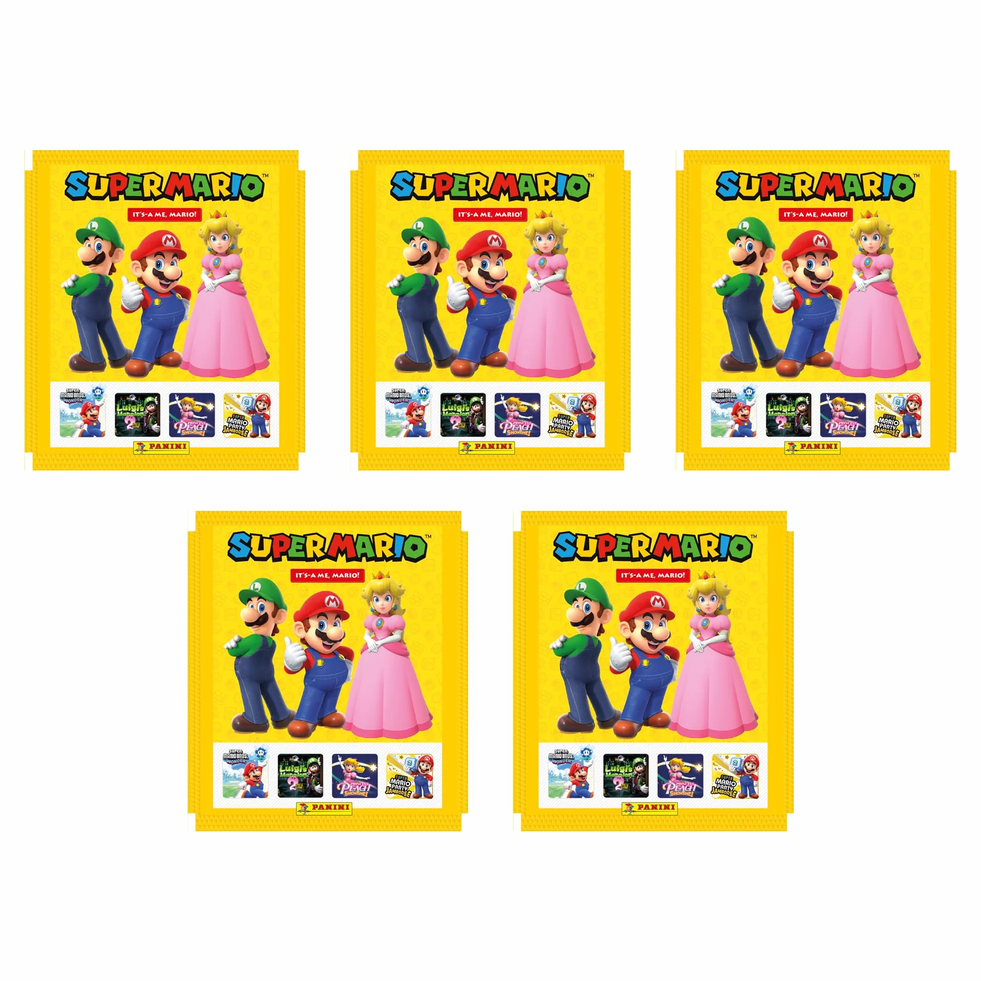 Panini It's-a me, Mario! Kolekcja naklejek Super Mario, zestaw startowy